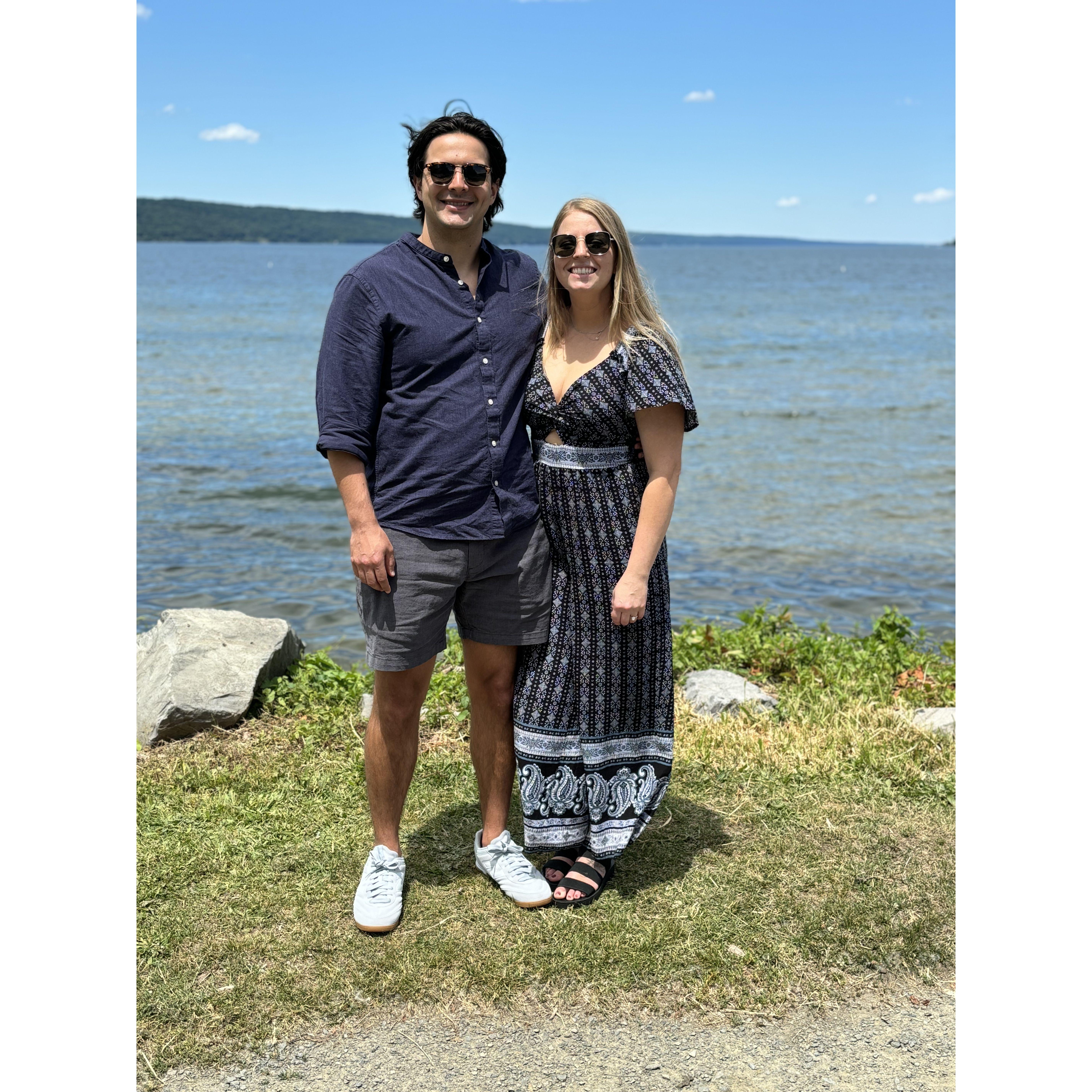 Wyatt's first time (and Kayla's second) going to the Finger Lakes with the Vanselows. We loved it so much we are now wine club members at Wagner Winery!