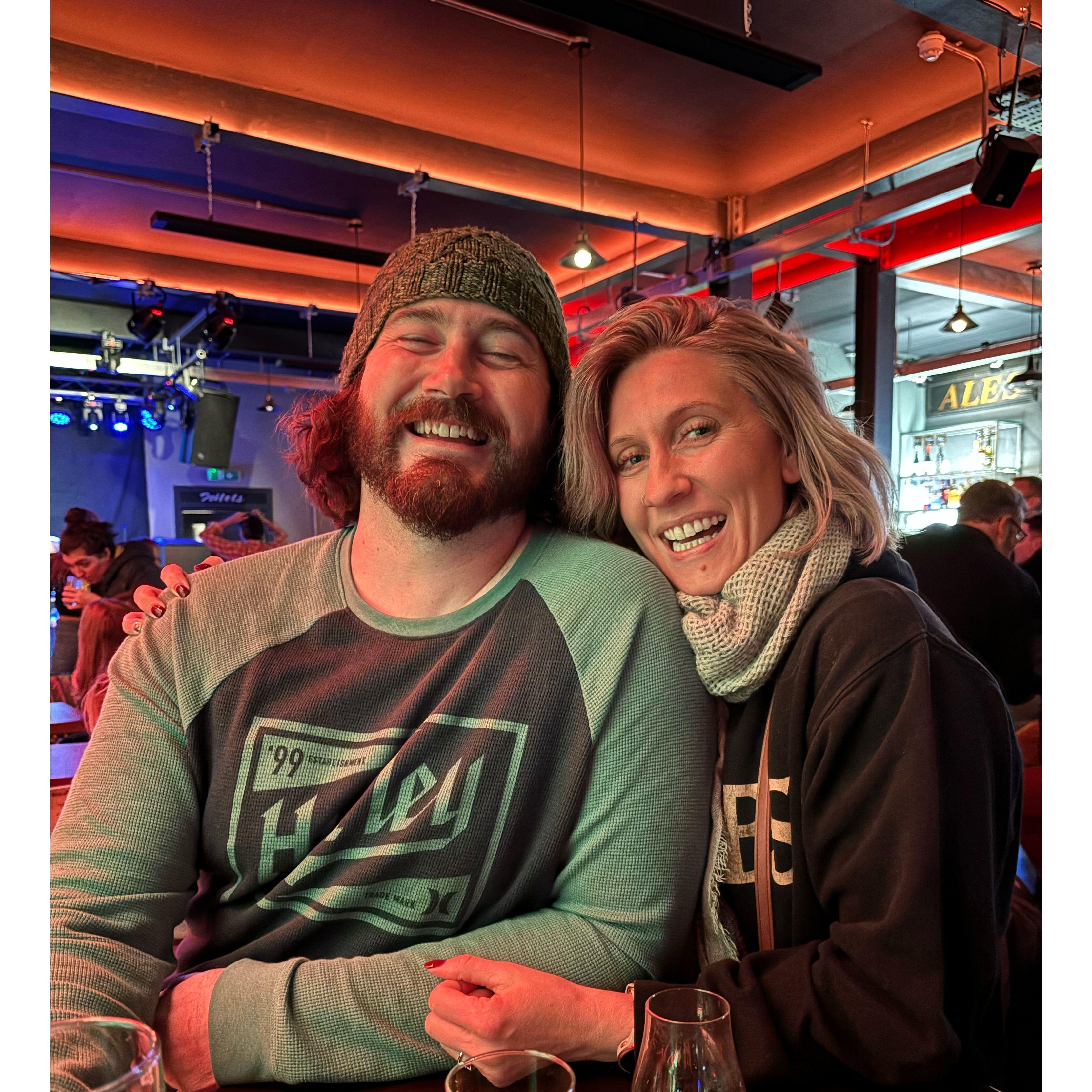 At the Highlander Bar in Inverness, Scotland
October 2023