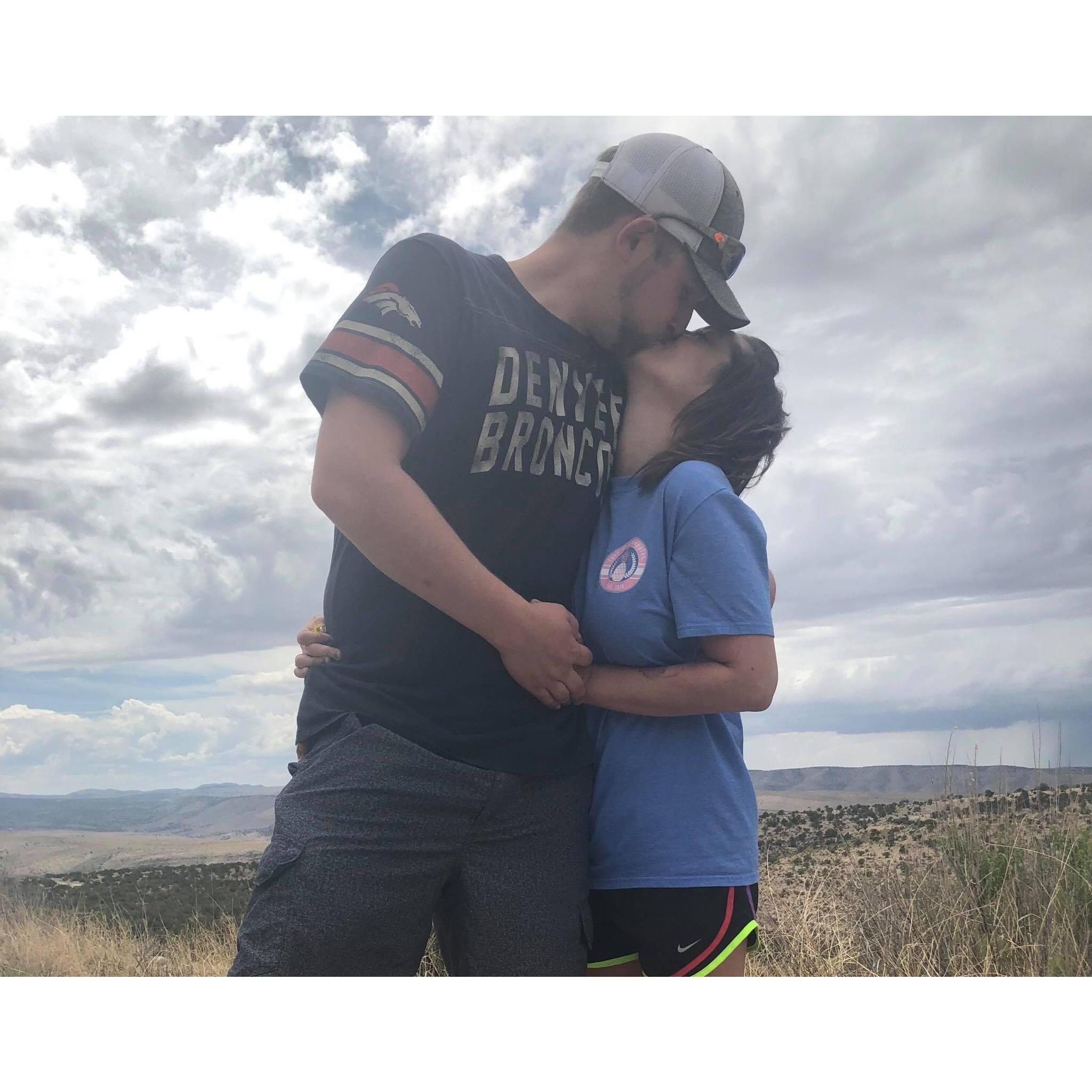 The day he proposed!