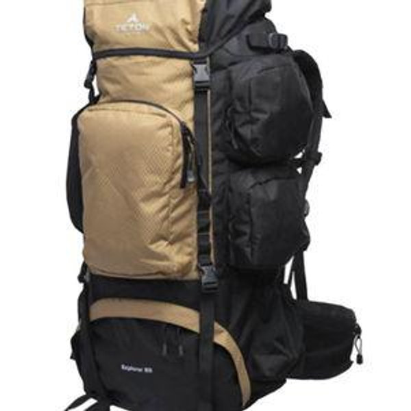 Teton Explorer 85L Backpacking Pack - Buck Brown
