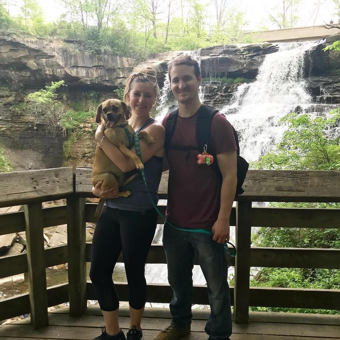 Hiking in Ohio as a family!