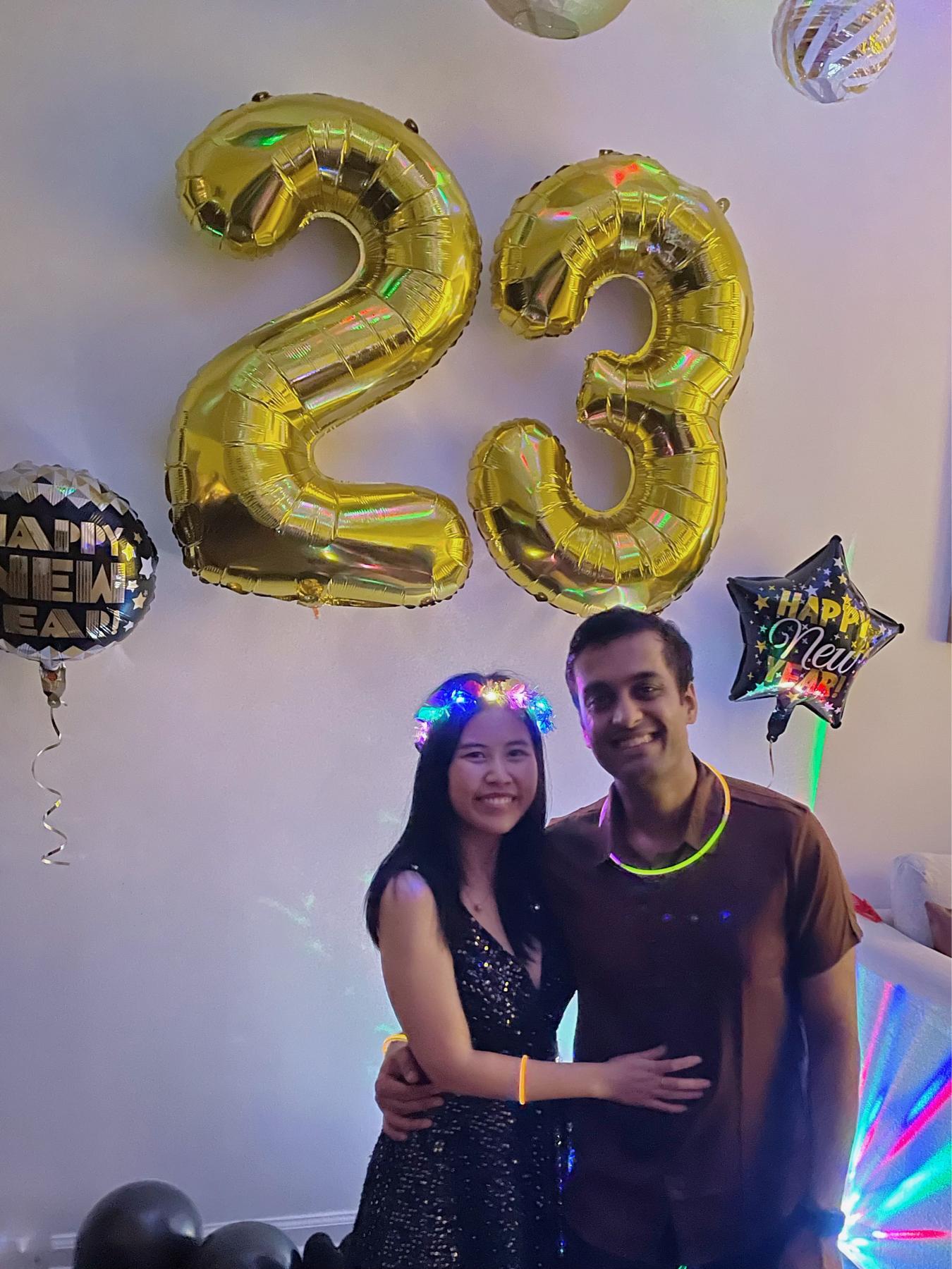 Our first new year together in 2023