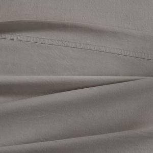Italian Garment-Dyed Percale Flat Sheet