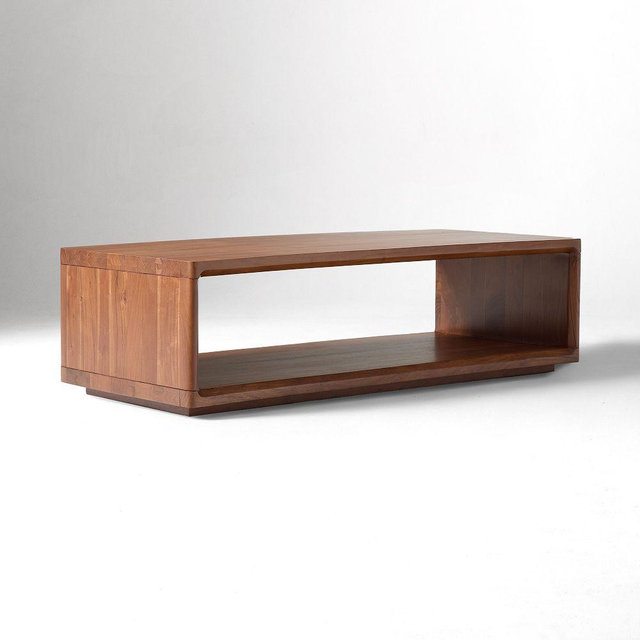 Calla Coffee Table, Cool Walnut, 58"