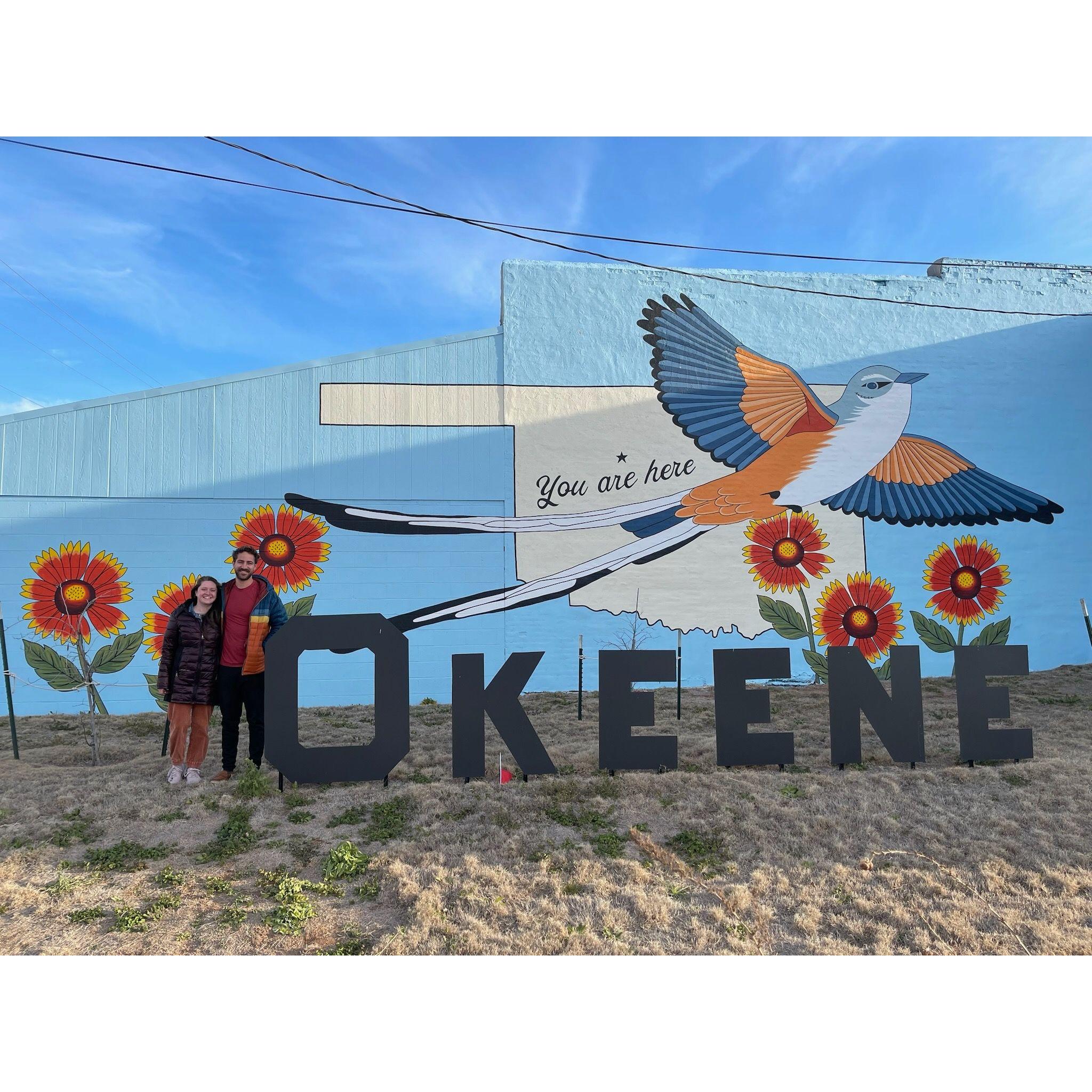 Sav's first time in Okeene, OK! March 2023