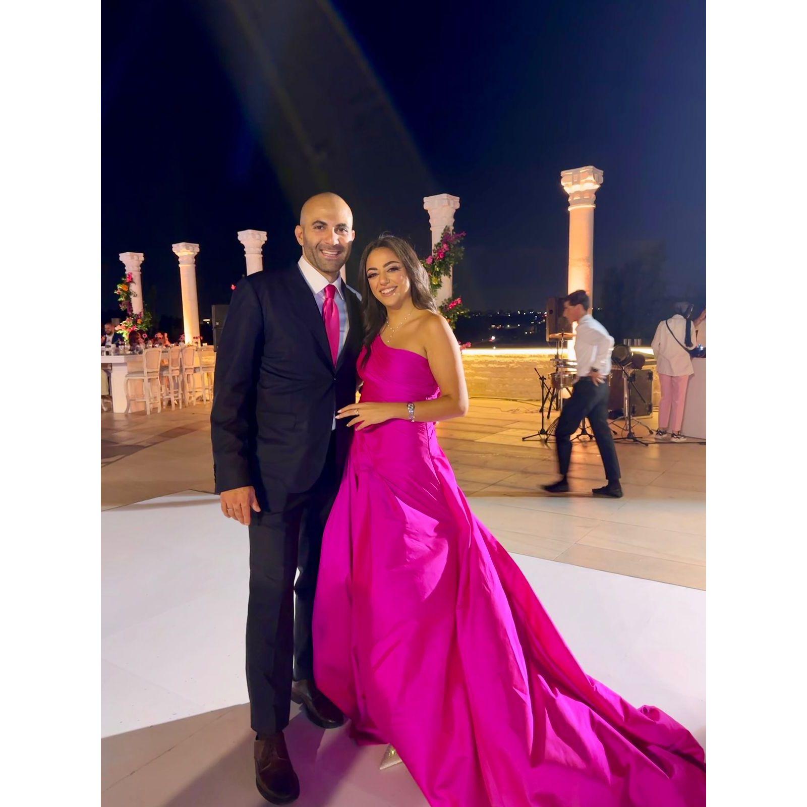 From Ali's uncle's wedding—look at us, so cute!