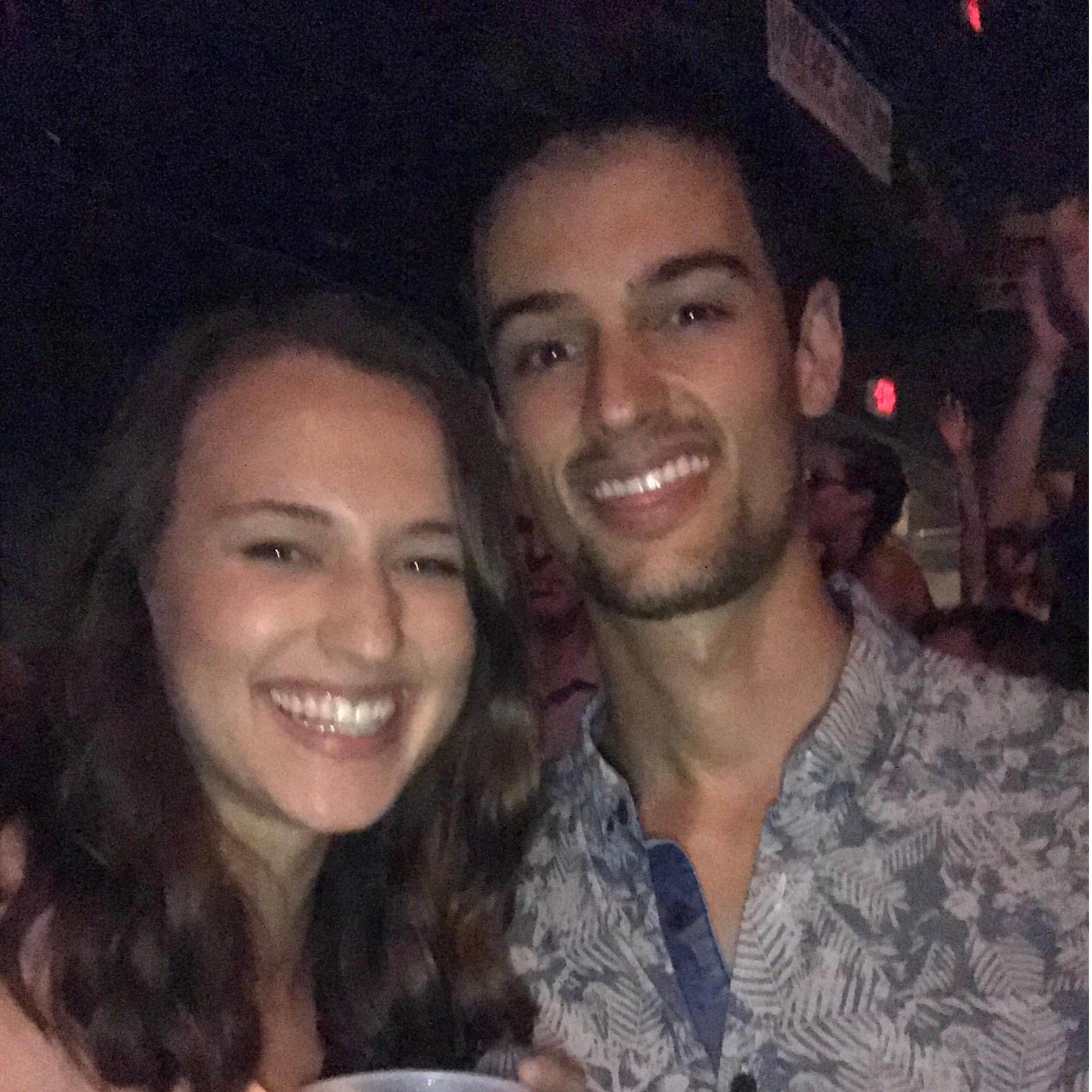 At Matisyahu concert for Wilson's birthday 2018.