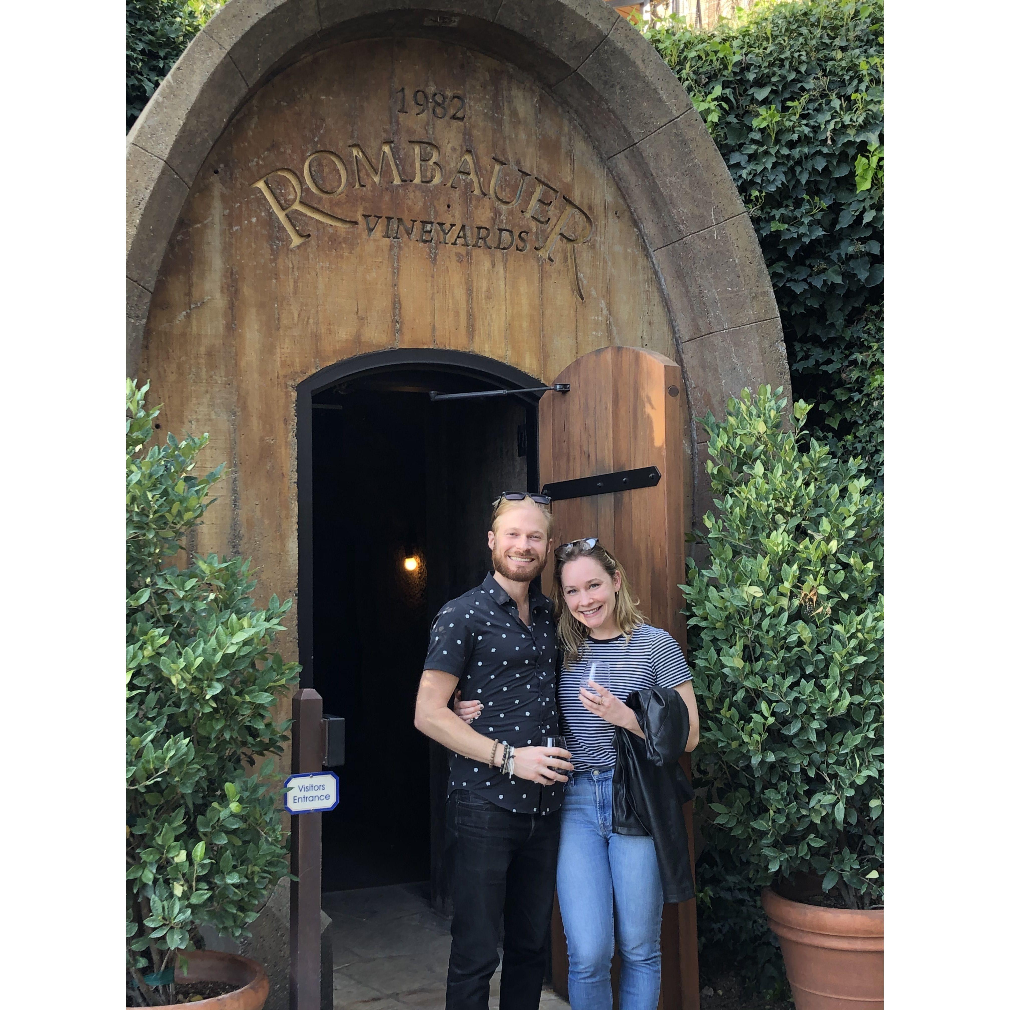 Napa! (or maybe Sonoma)