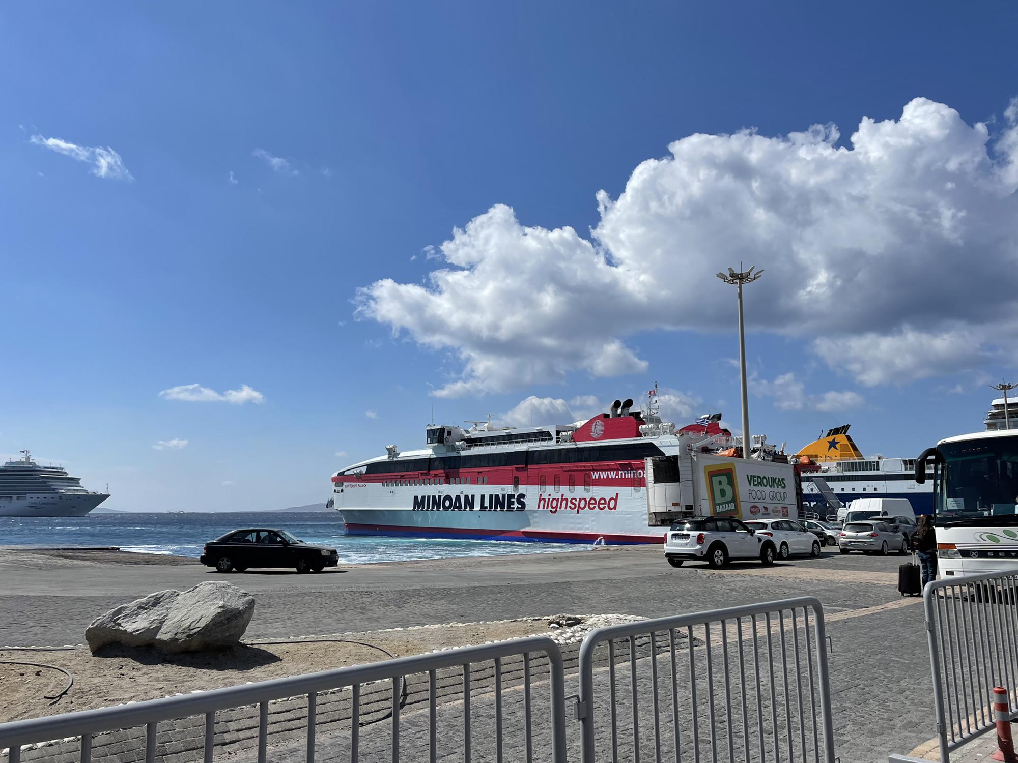 High speed Ferry to the Greek Islands