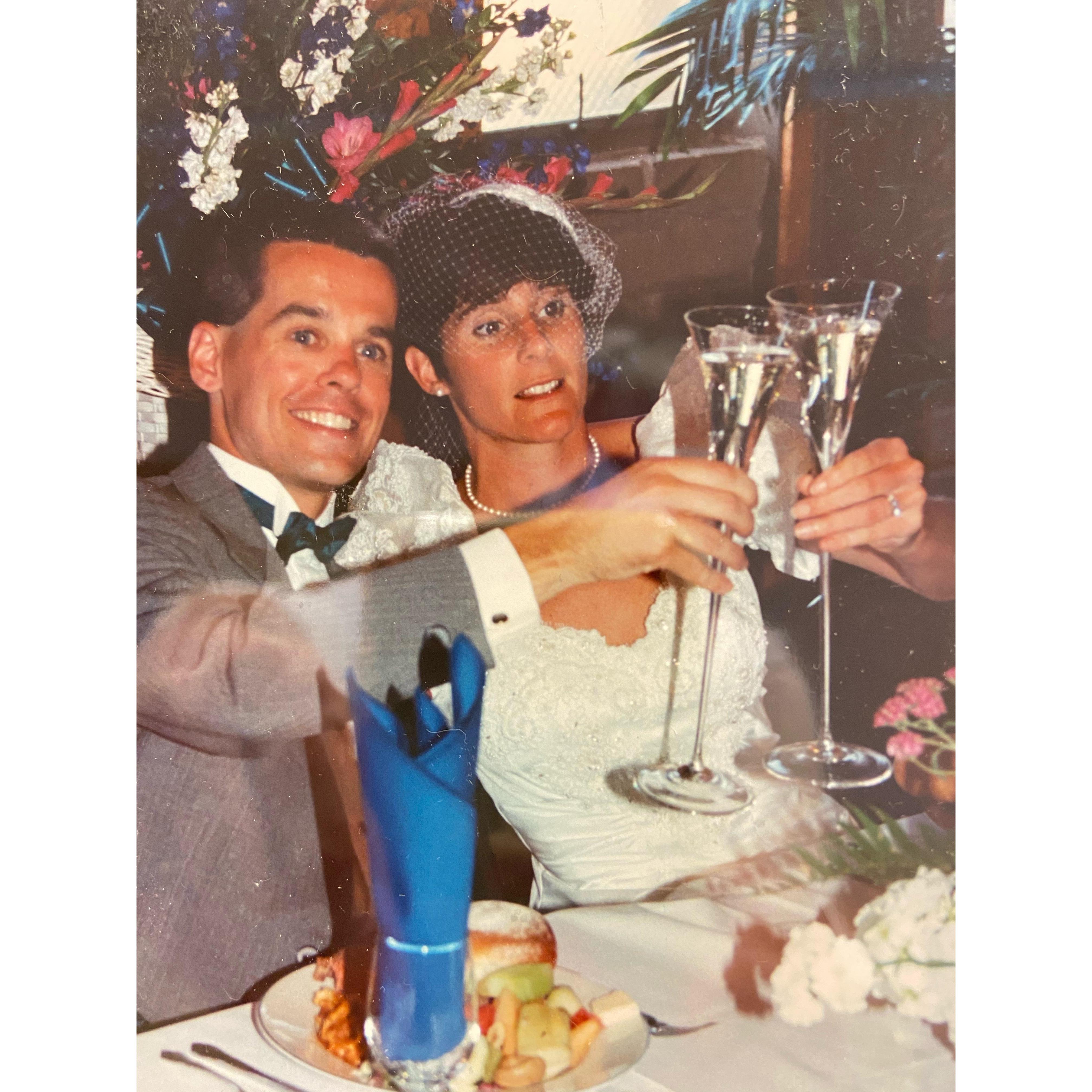 Barbara and Michael Reedy's Wedding, July 1987