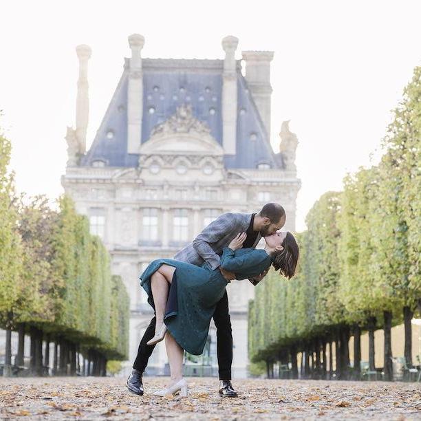 A photoshoot at the Louvre in Paris, France.... dreamy!