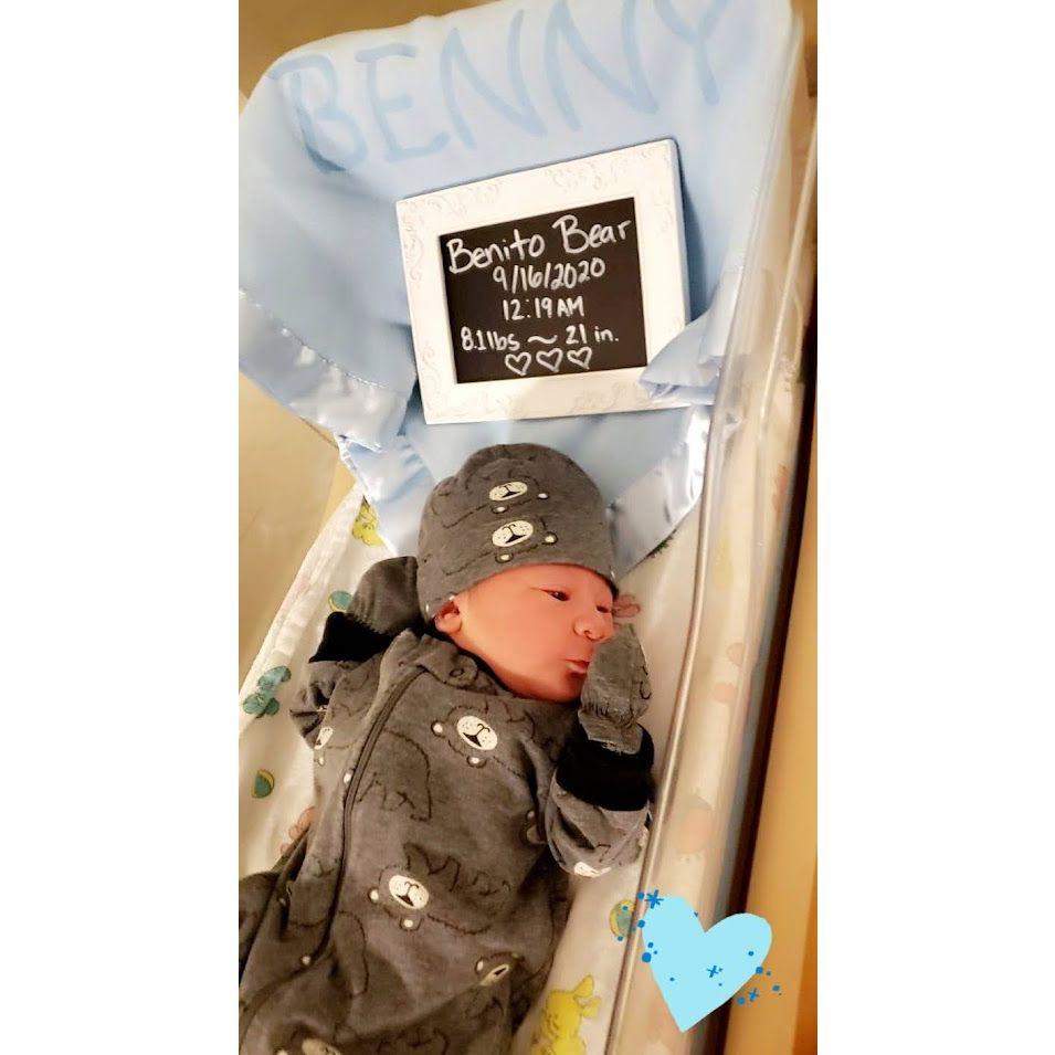 September 16, 2020 ~ Benny Bear is born!