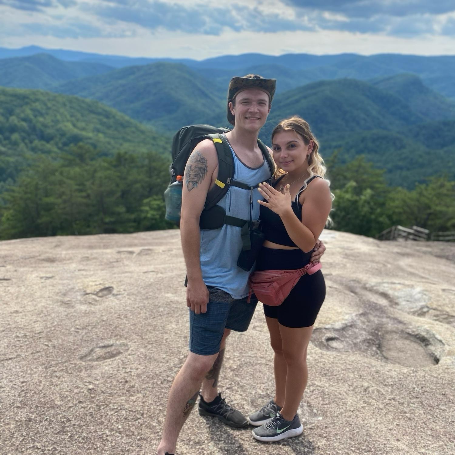 She said YES!!!!
