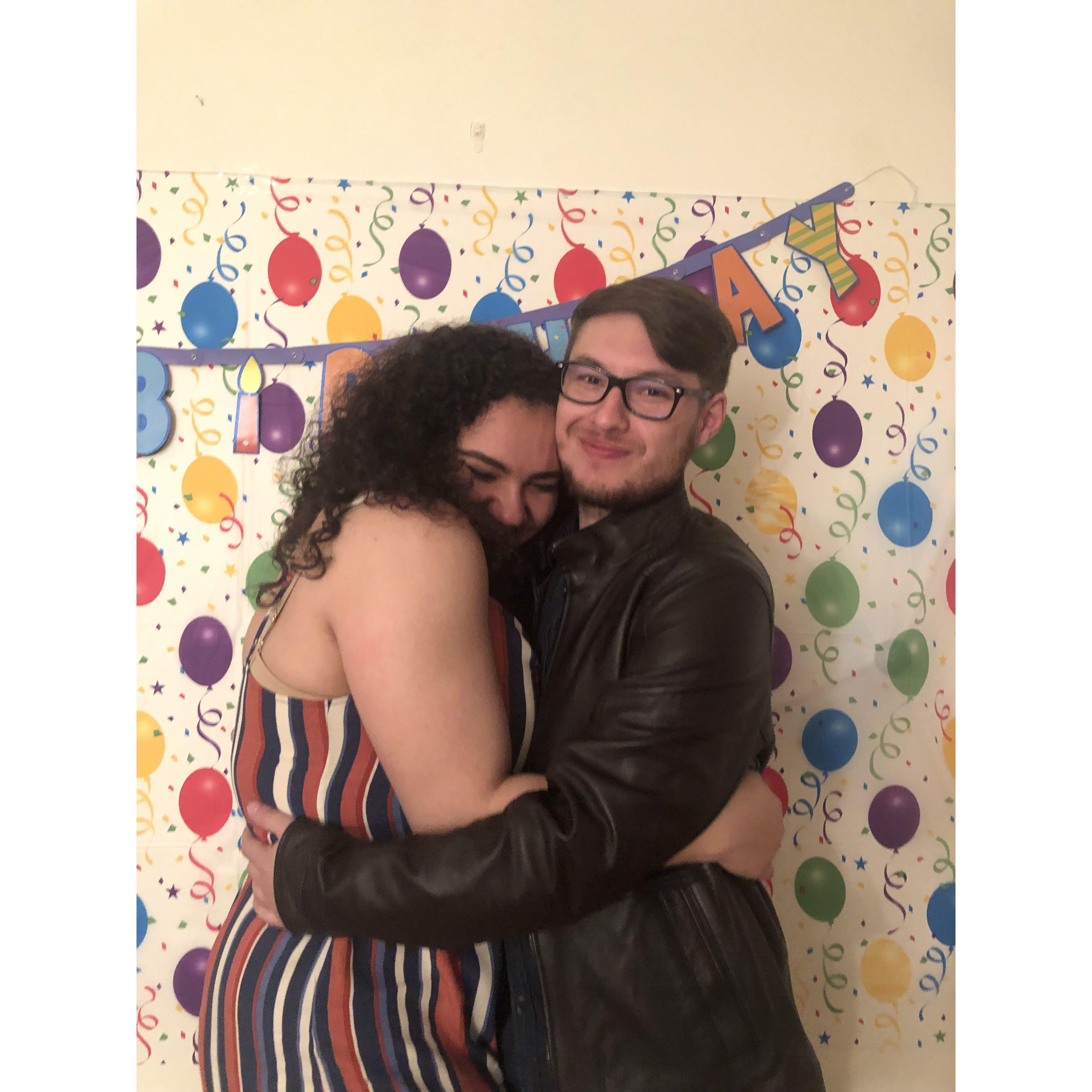 Celebrating Yesenia's 22nd birthday, May 2019