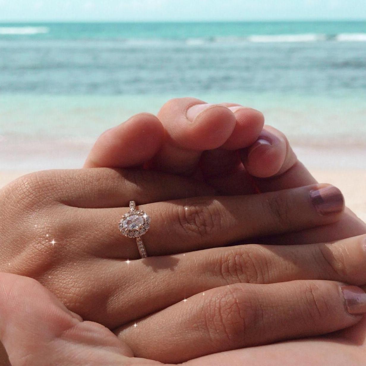Soon to be Mrs. Cienfuegos.