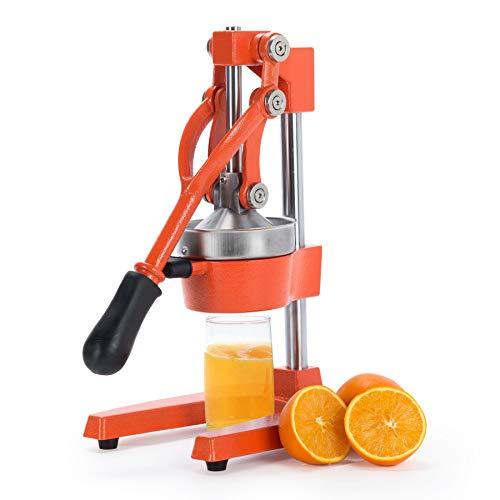 CO-Z Commercial Grade Citrus Juicer Professional Hand Press Manual Fruit Juicer Metal Juice Squeezer Heavy Duty Orange Juicer Citrus Orange Lemon Lime Pomegranate