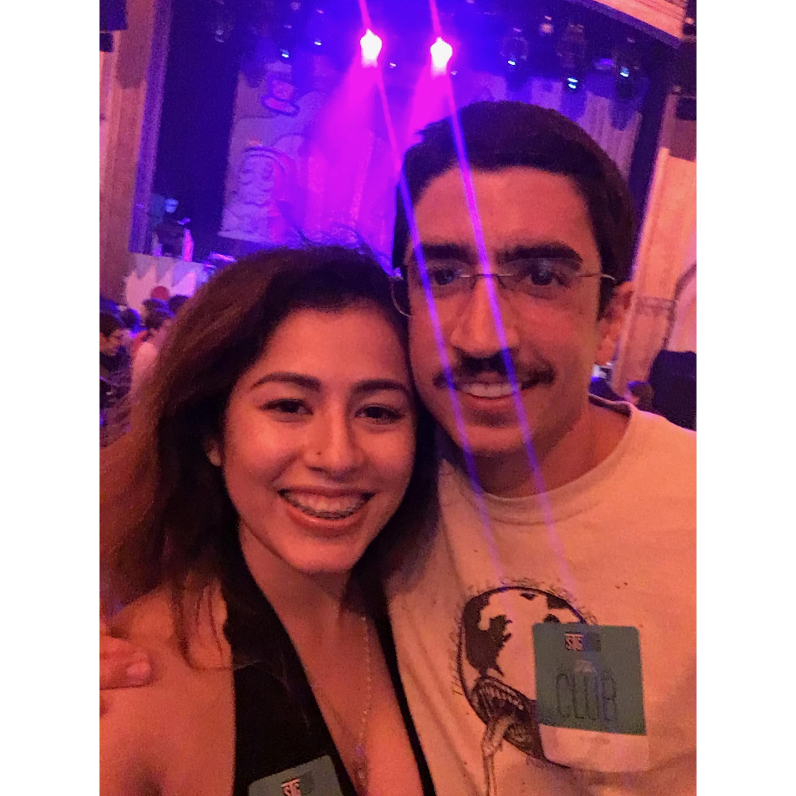 Animal Collective concert at the Neptune. June 2017
