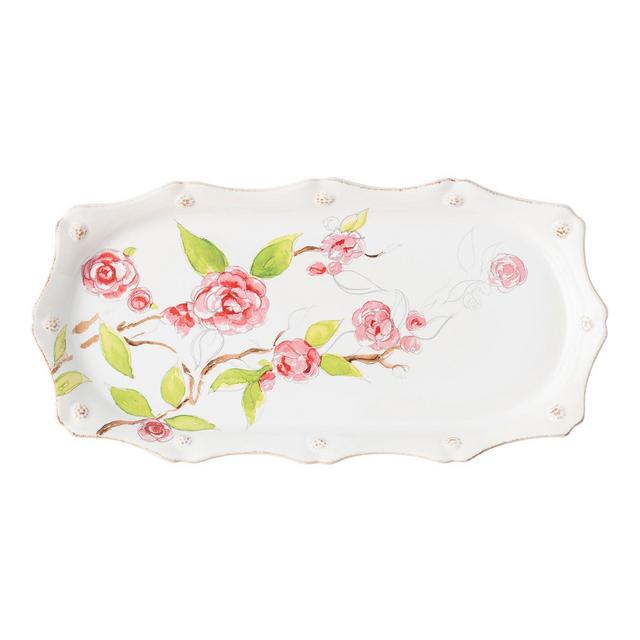 Juliska Berry & Thread Floral Sketch Camellia 14" Hostess Tray