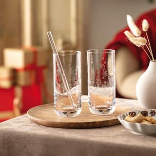 Toy's Delight Stemware Highball Glass, Set of 2