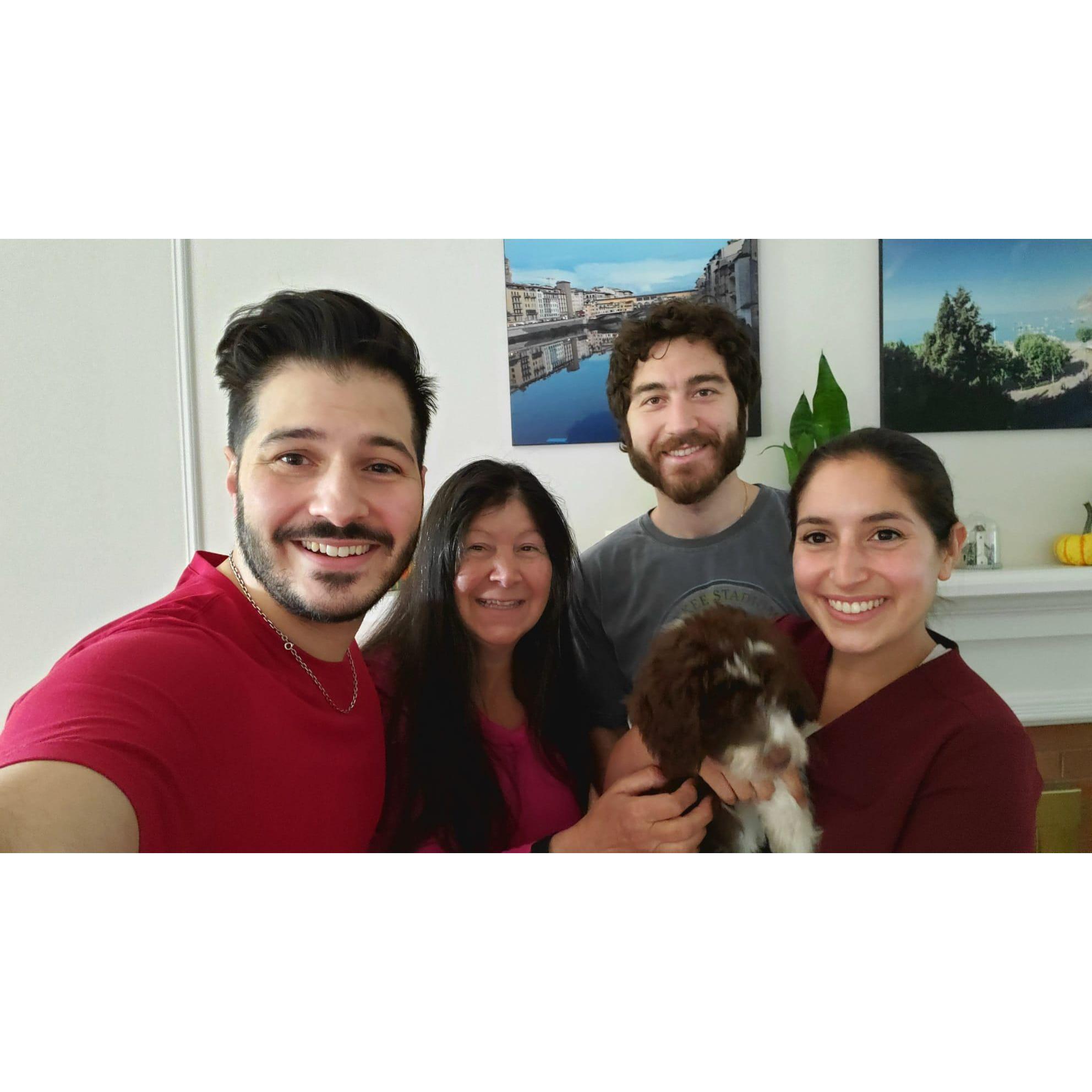 Daniel, Mae, Matt, Nicole & Mellie May 2021