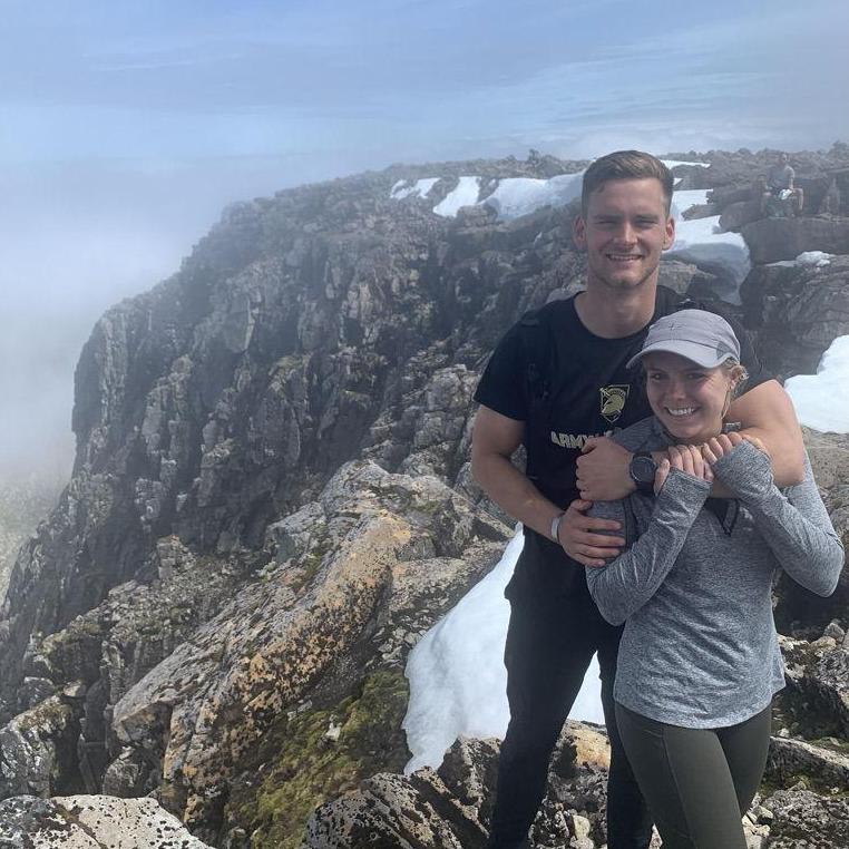 Summit of Ben Nevis in Scotland