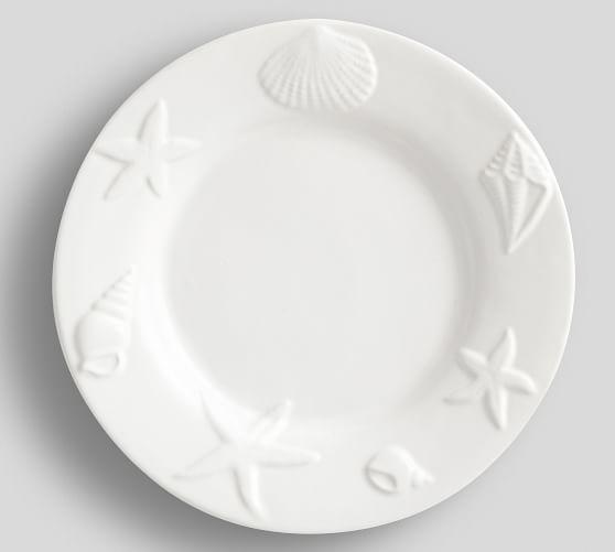 Seashore Rim Salad Plate