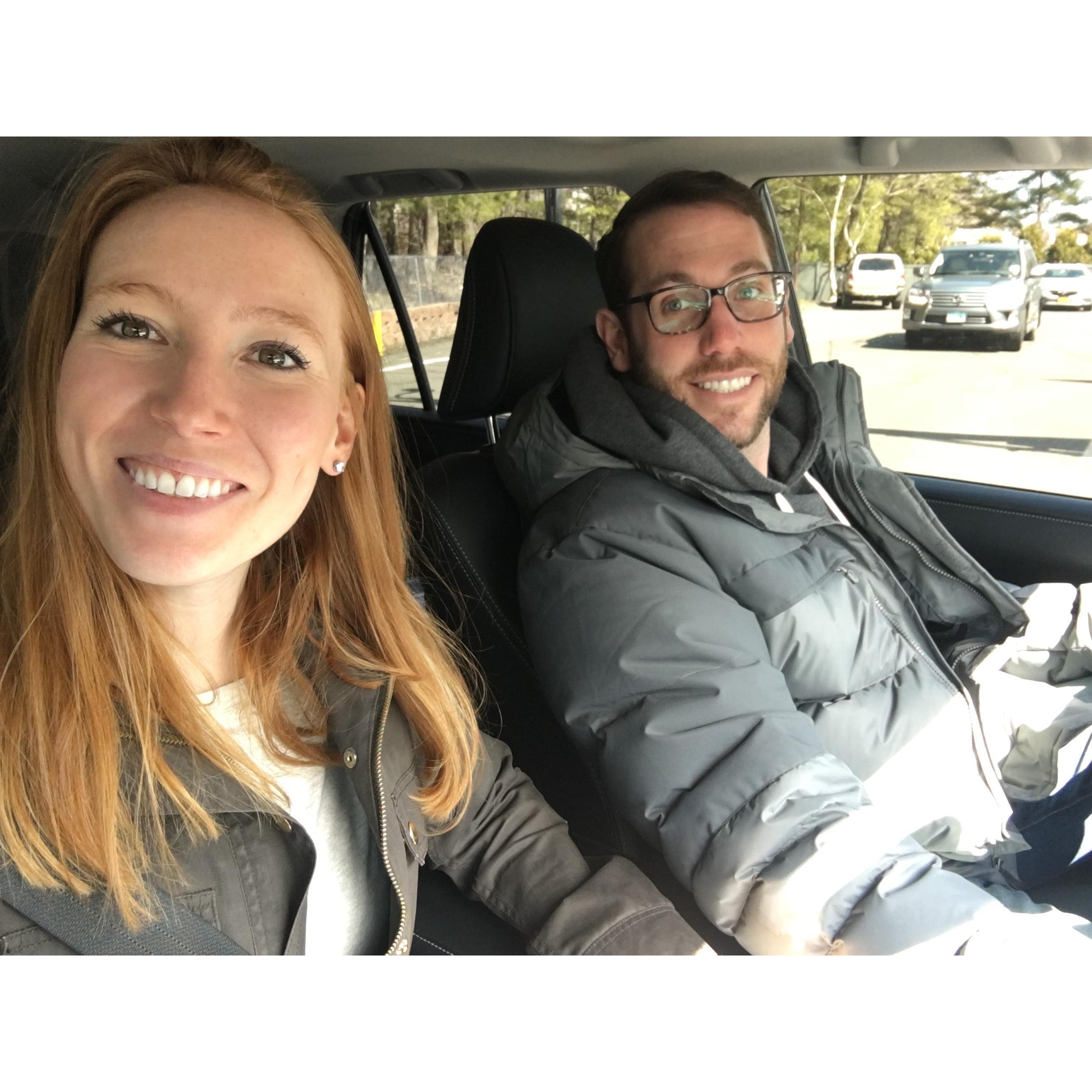 3/21/2020
On the way to tell Mike’s parents we were engaged, we found toilet paper!!! Mike was excited by this after searching 9 stores prior.