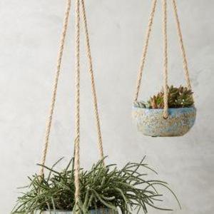Handpainted Hanging Planter