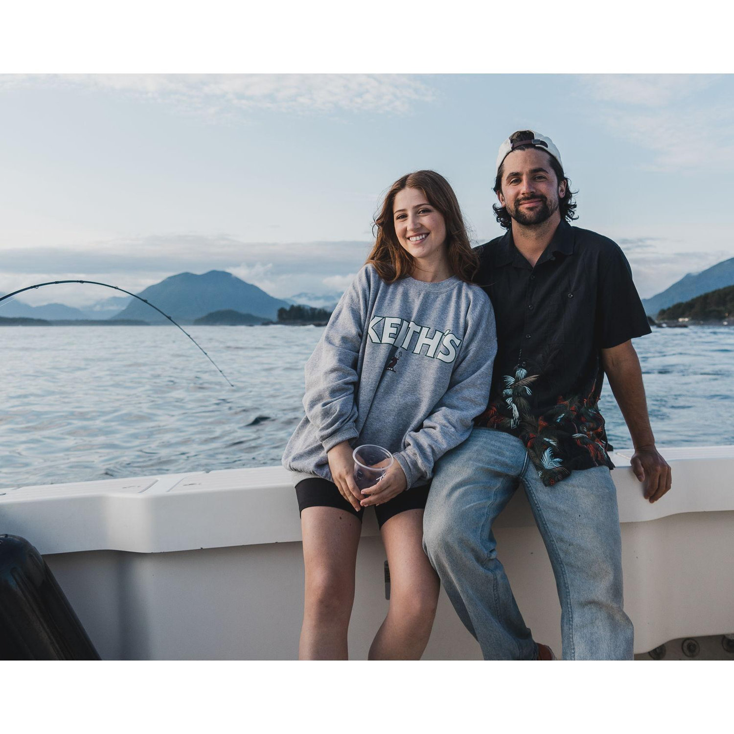 Deep sea fishing with Brodey in Tofino