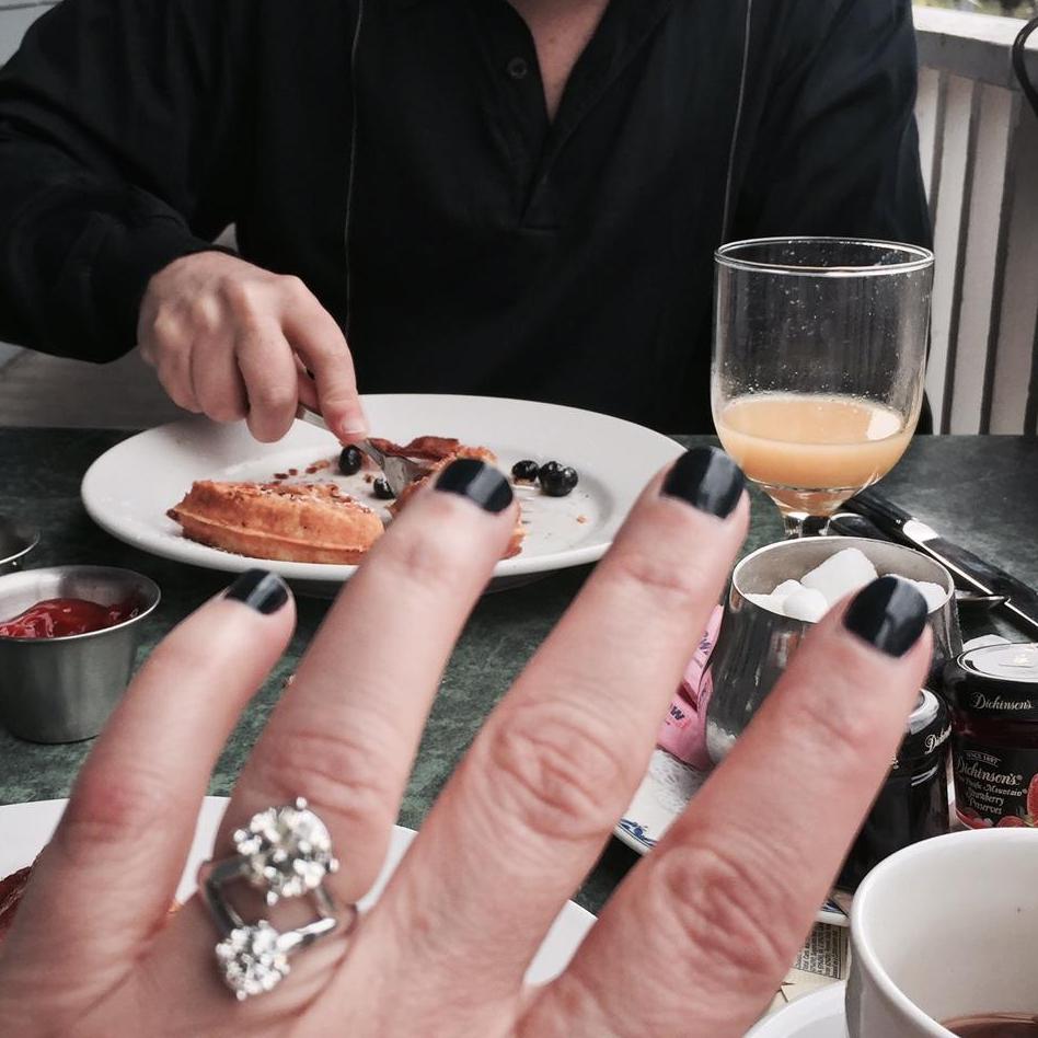 This diamond ring