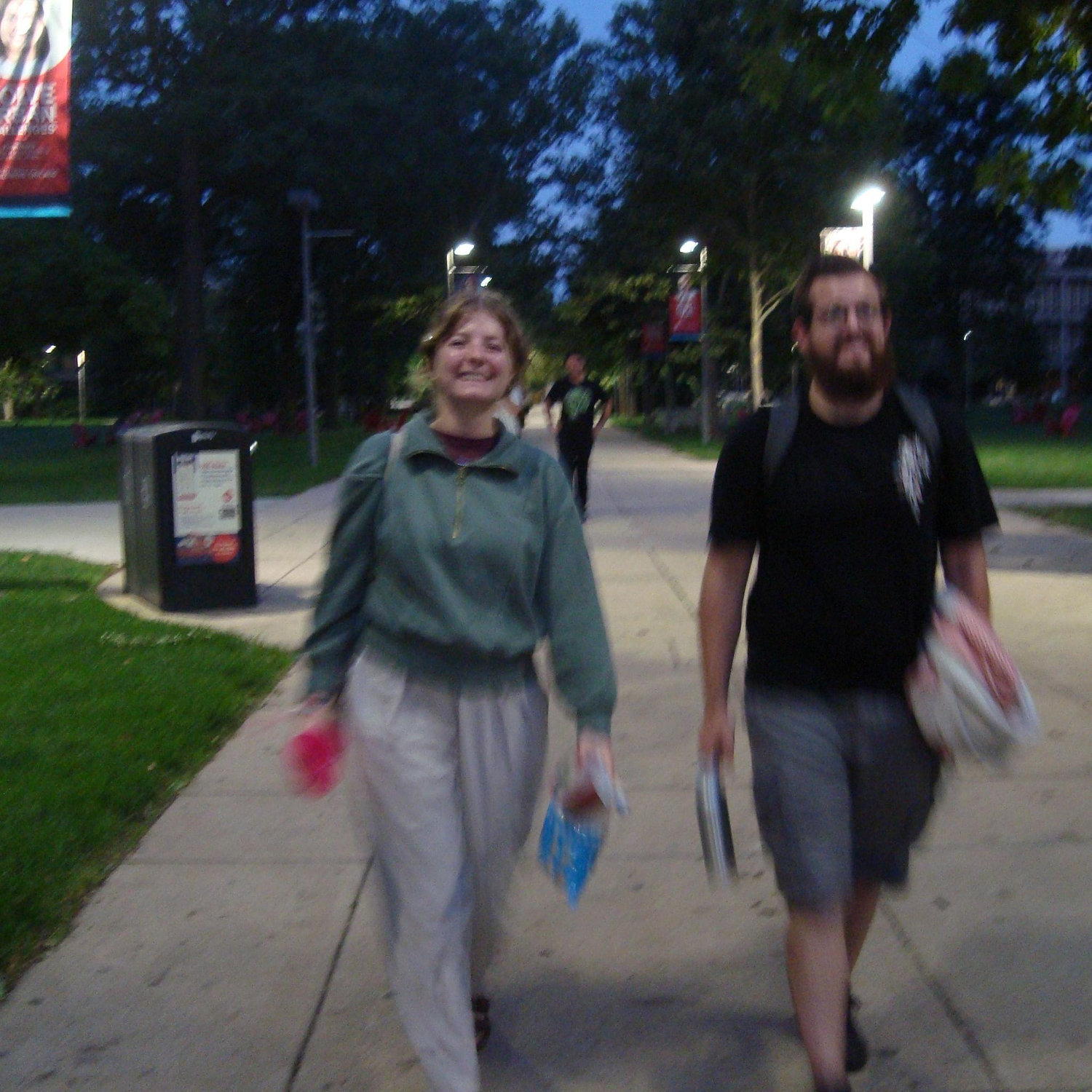 First documented picture of us together.... probably