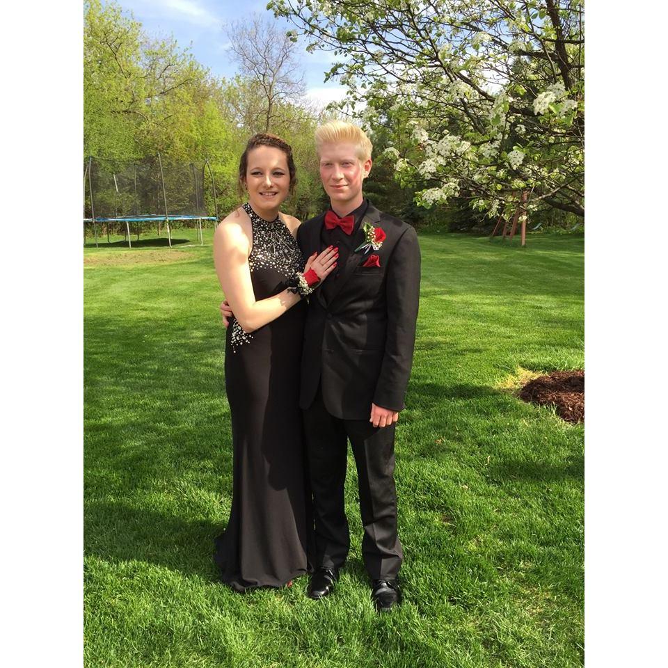 Sam and Taylor at their Junior year Prom in 2015.