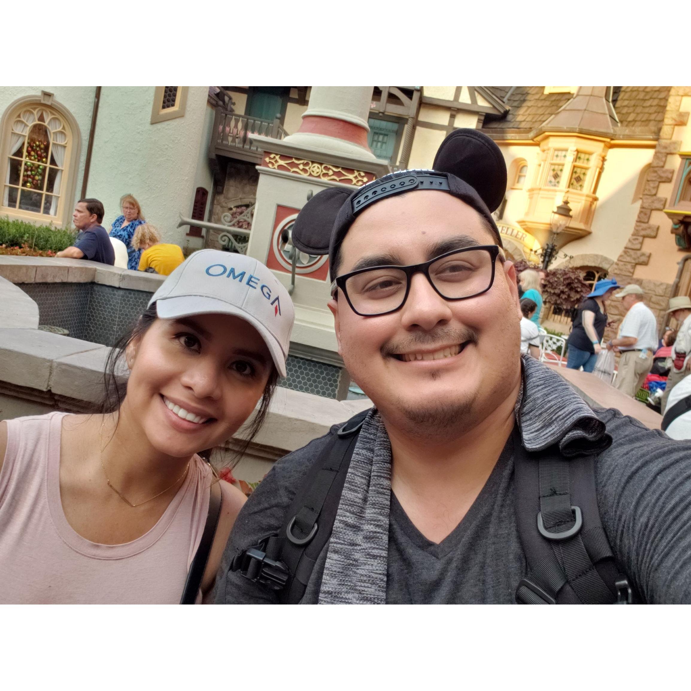 at Epcot
