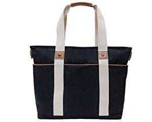 Vilah Bloom Harbor Side Tote Diaper Bag, Little Black Dress