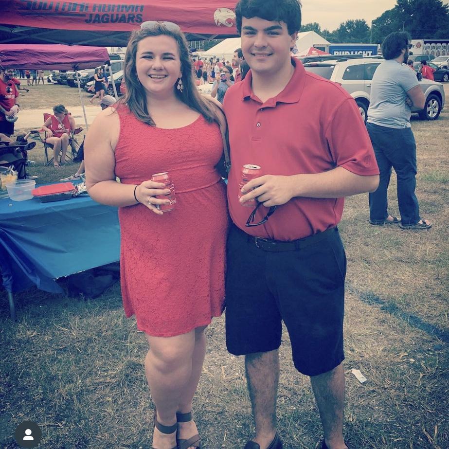 Scotty found himself at many South Alabama events and was interested in the programs USA had to offer for his newfound career goal as an occupational therapist (having Lauren there was also a perk!)