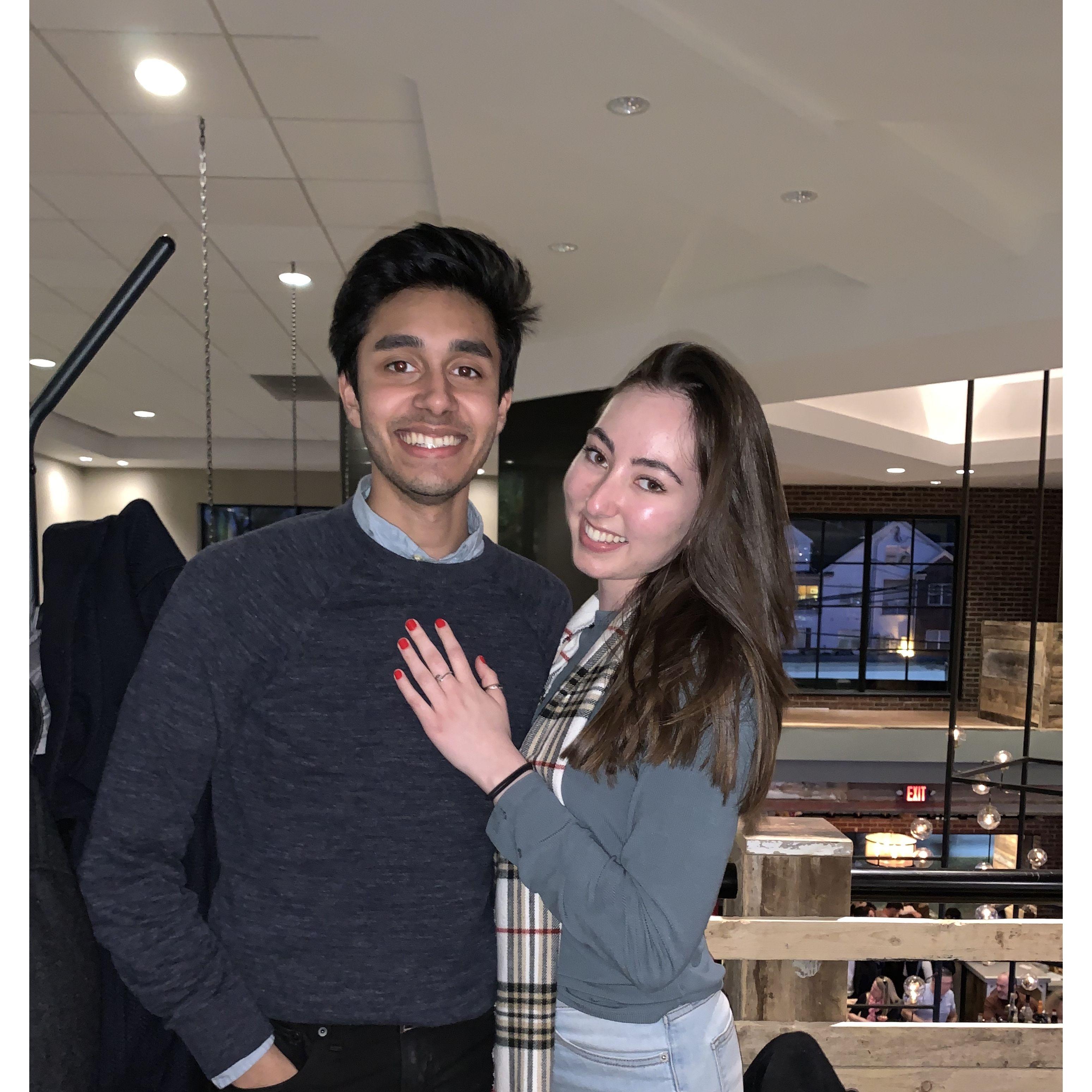 First Valentine's Day (February 2020)