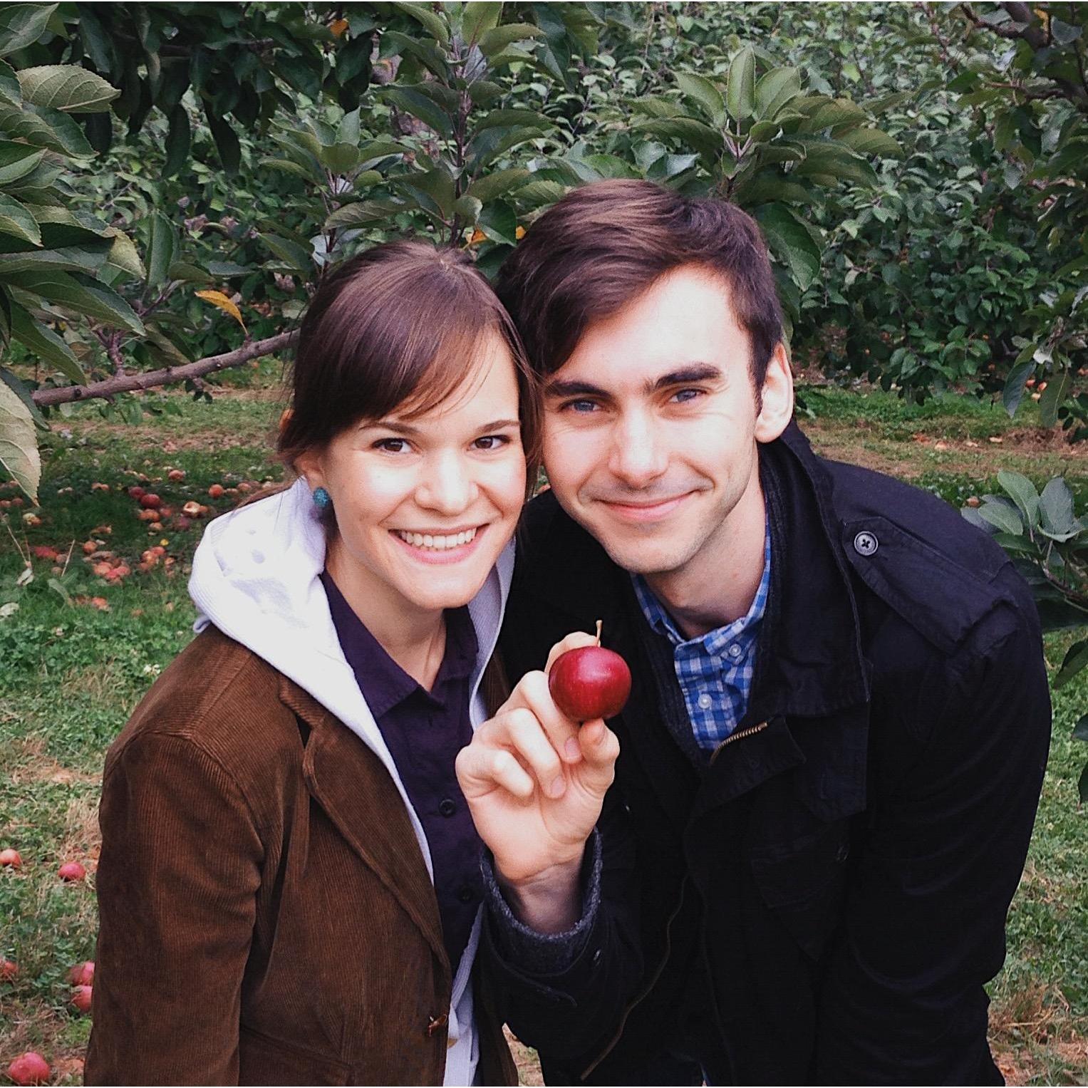 Connecticut – Picking (very small) apples to make hard cider (2014)