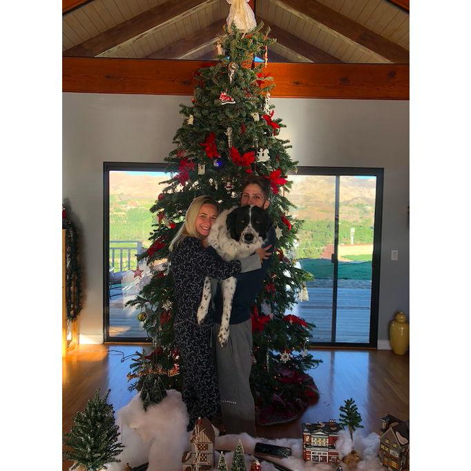 First Christmas together. December 25th, 2020