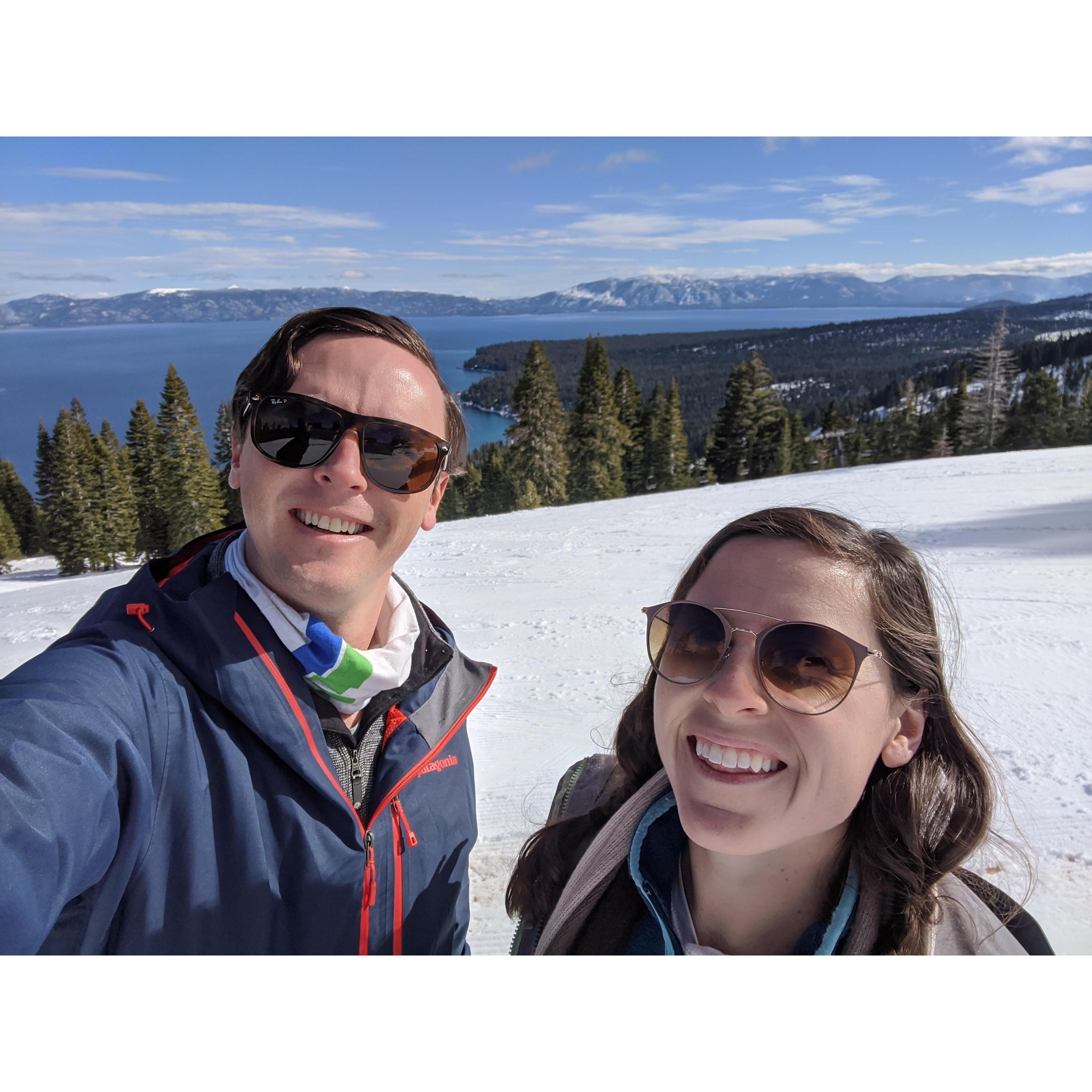 Skiing in Lake Tahoe