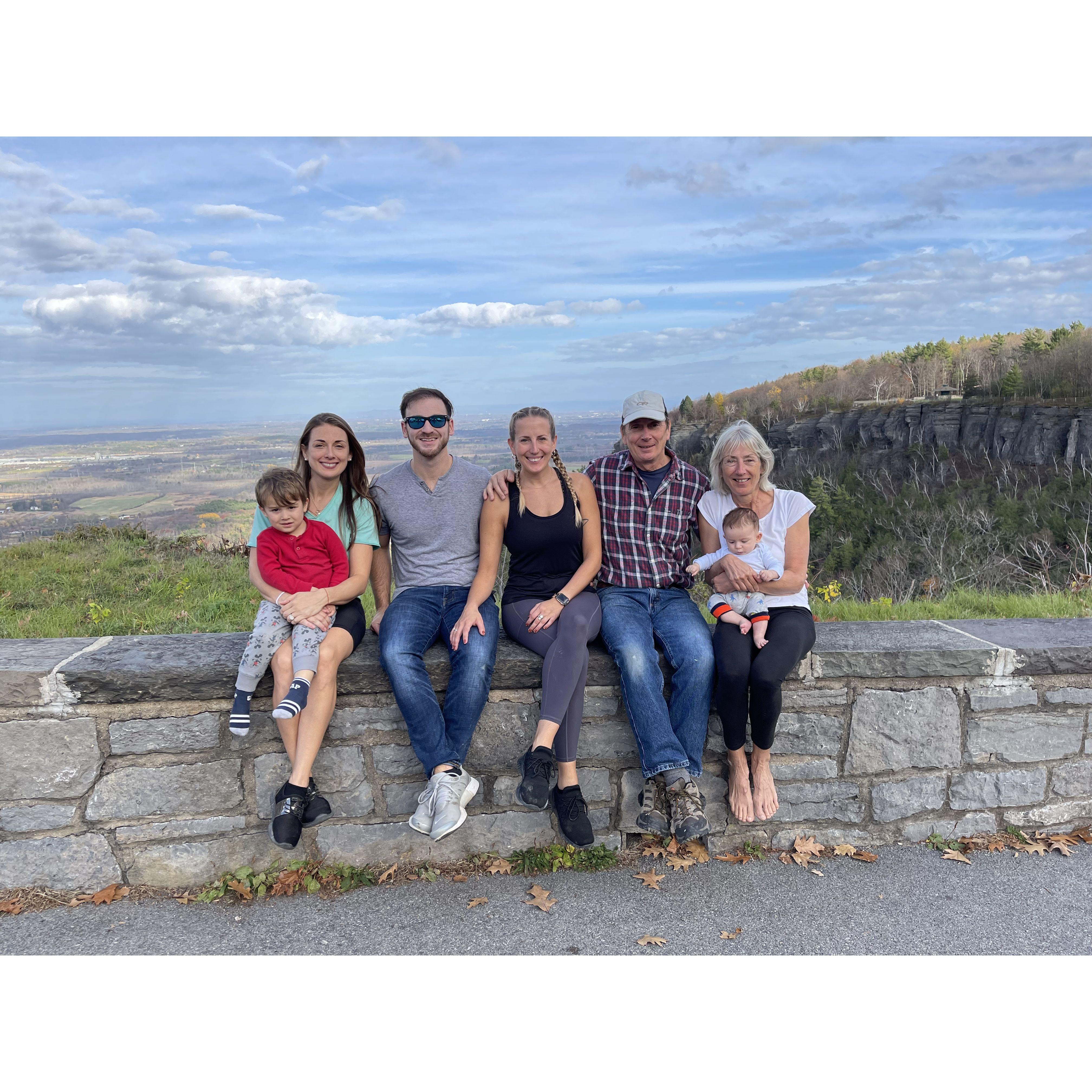 Family adventures at Thacher Park
