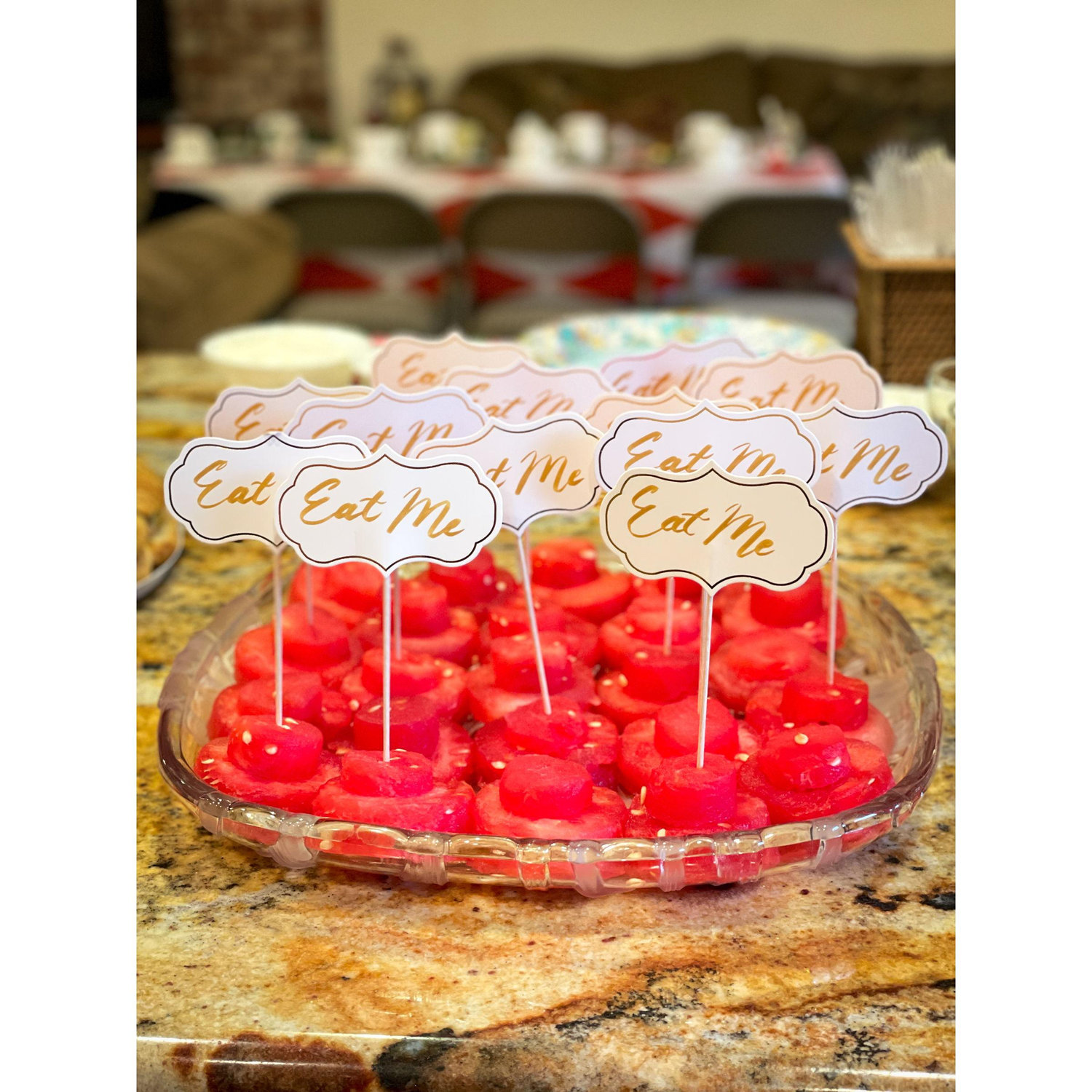 Watermelon Tea Cakes, scrumptious!