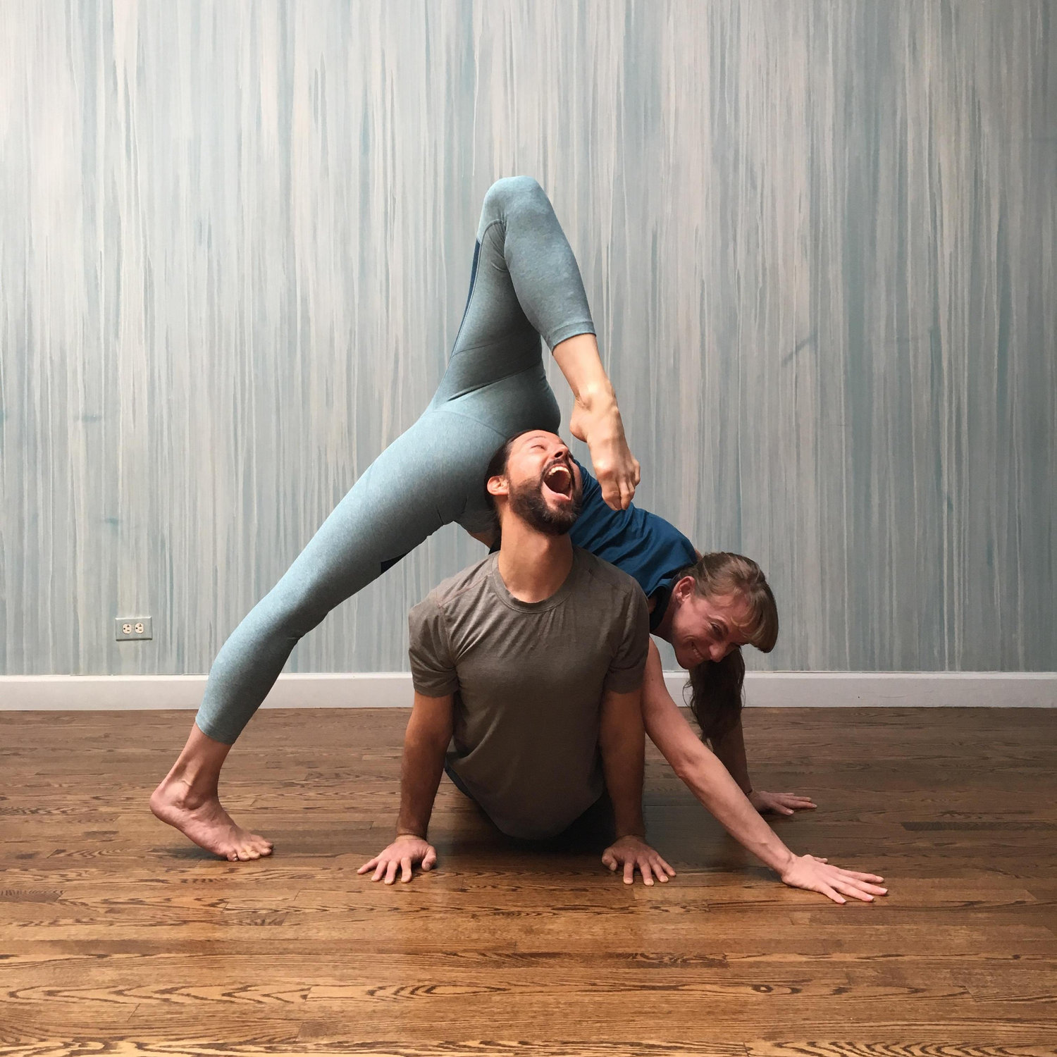 Yogi toes.