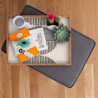 Evening Lines Decorative Tray