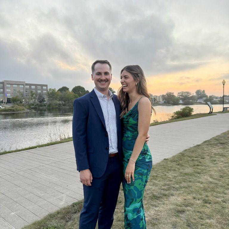 Went to Michigan for Philips friends wedding as his plus one!