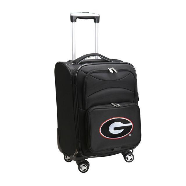 NCAA Georgia Bulldogs Spinner Wheels Carry On Suitcase
