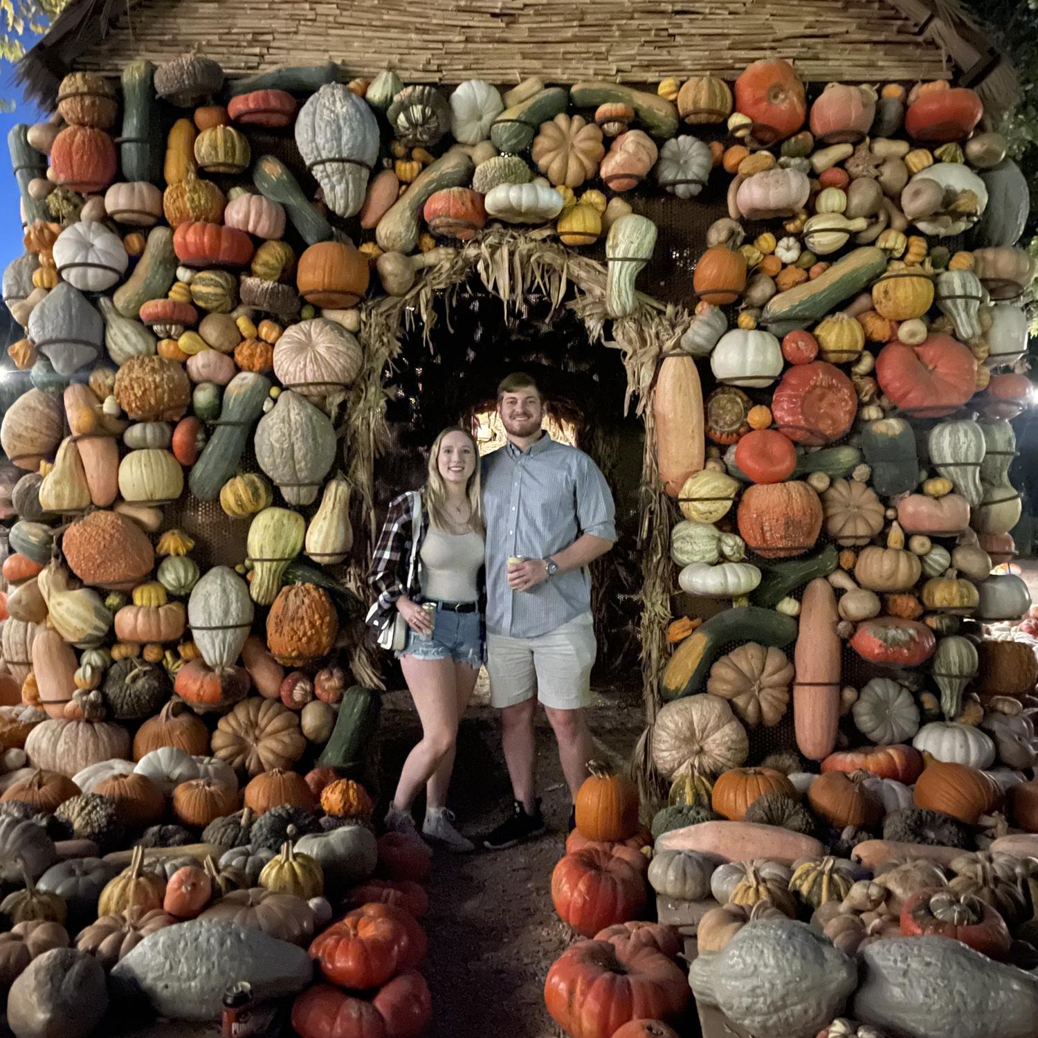 Fall festival at the Dallas Arboretum.