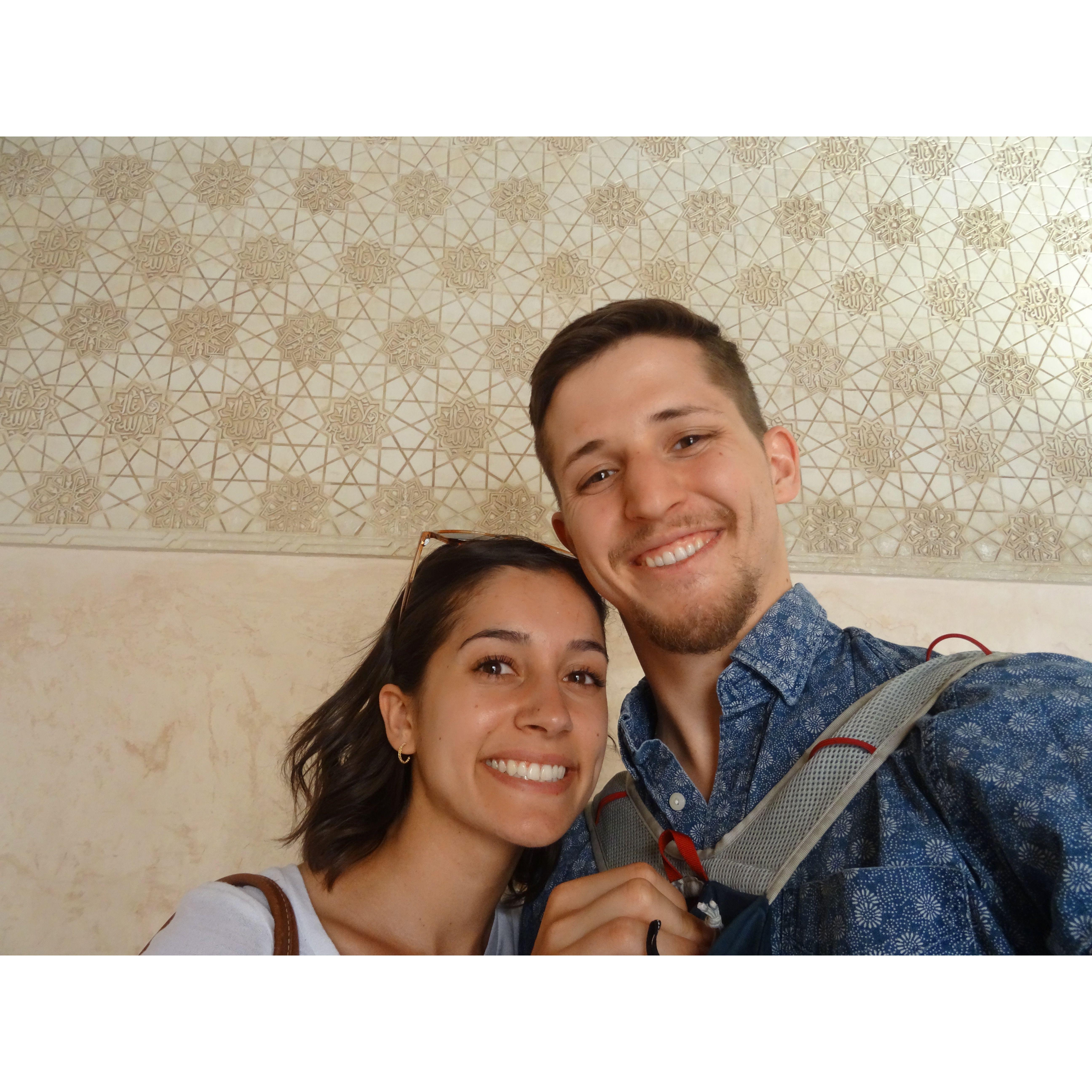 Smiling in Nerja, Spain (May 2019)