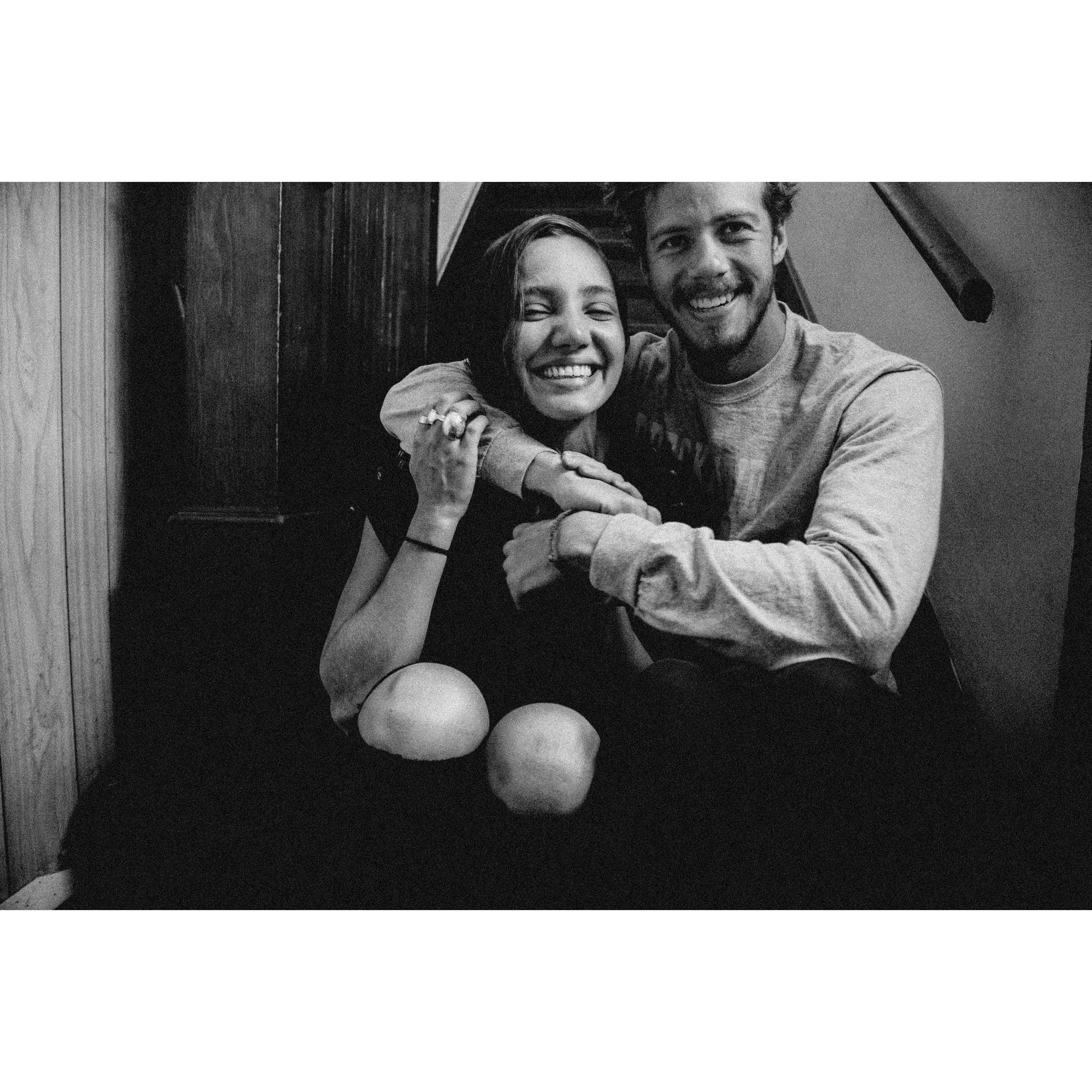 Goshen, 2018 in Kiska’s apartment.