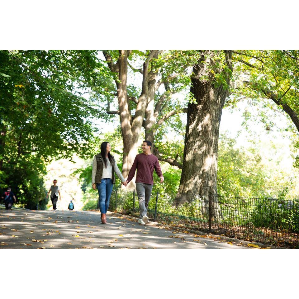 Engagement shoot in Central Park