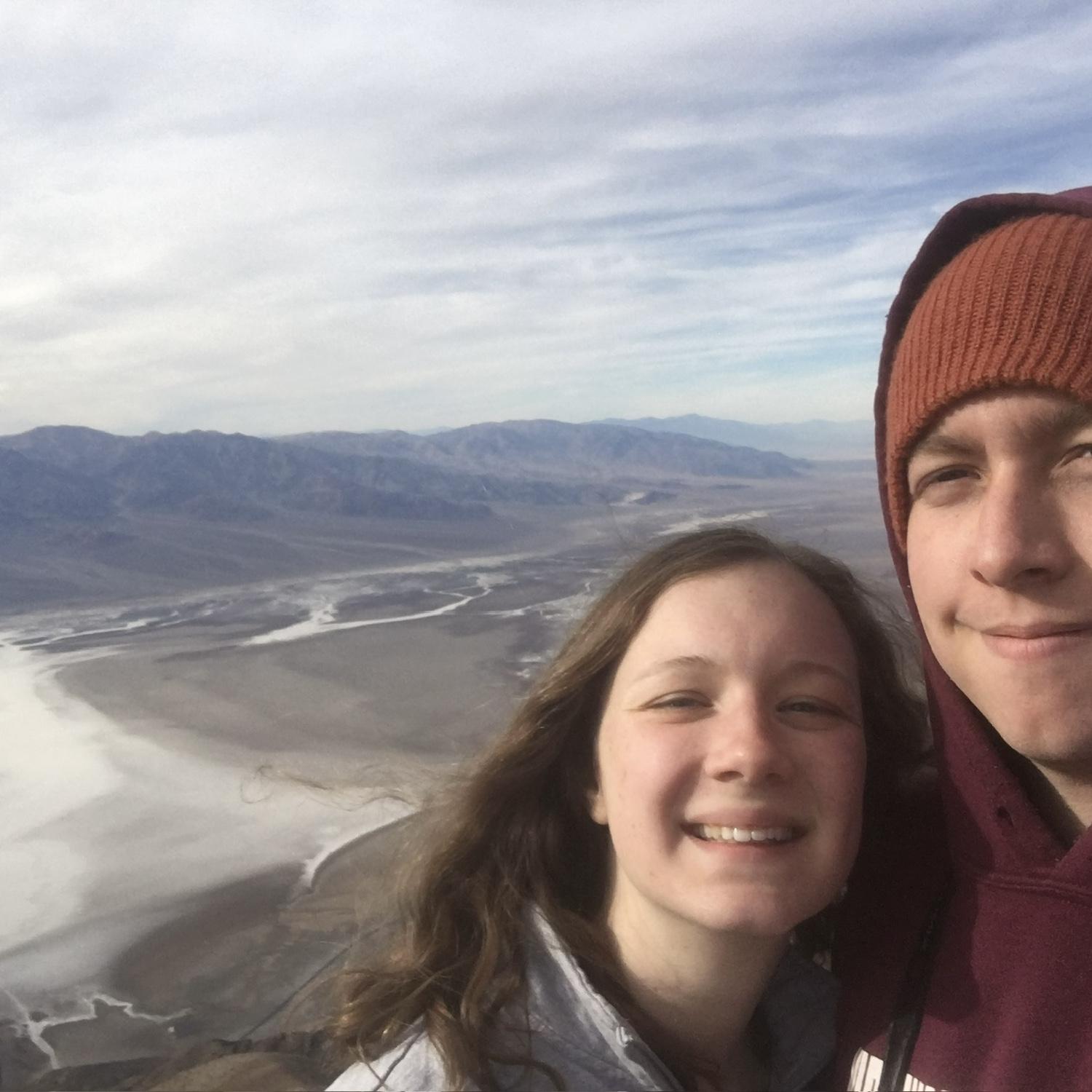 Death Valley salt flats!